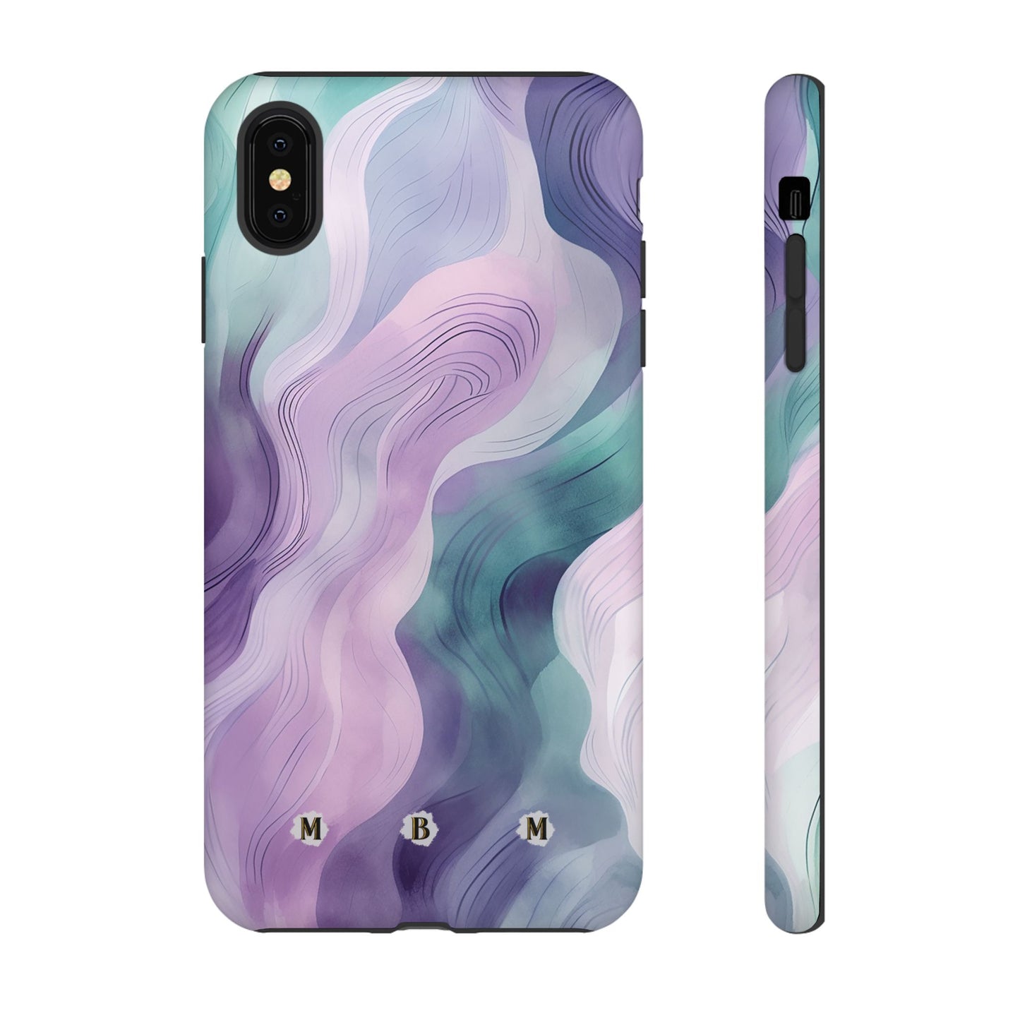 Pastel Wave iPhone Tough Case