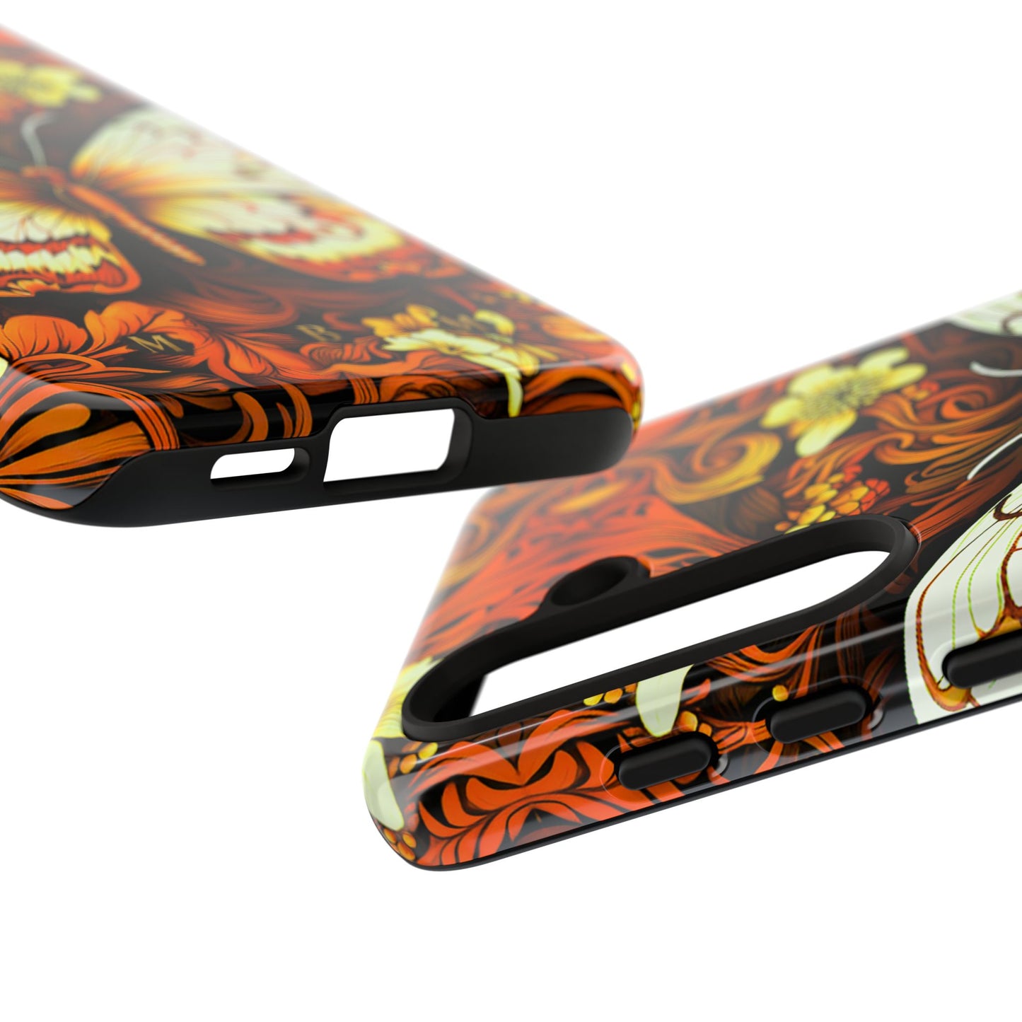 Vintage Orange Samsung Galaxy S Tough Case