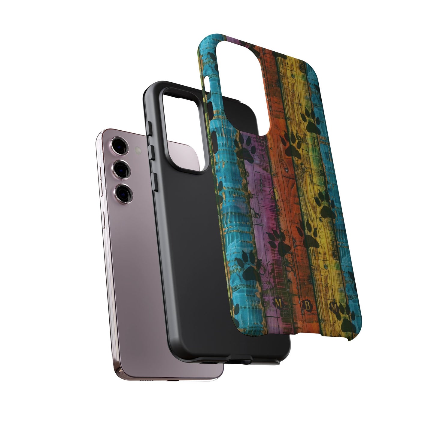 Rainbow Paws Samsung Galaxy S Tough Case