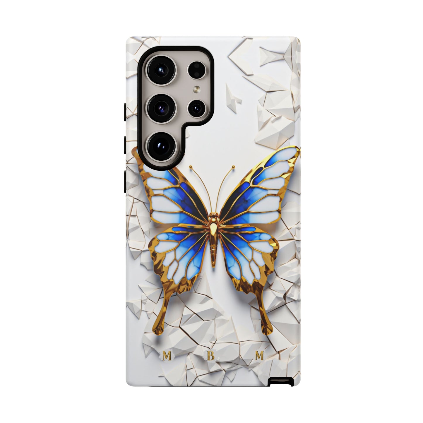 Sapphire Butterfly Samsung Galaxy S Tough Case