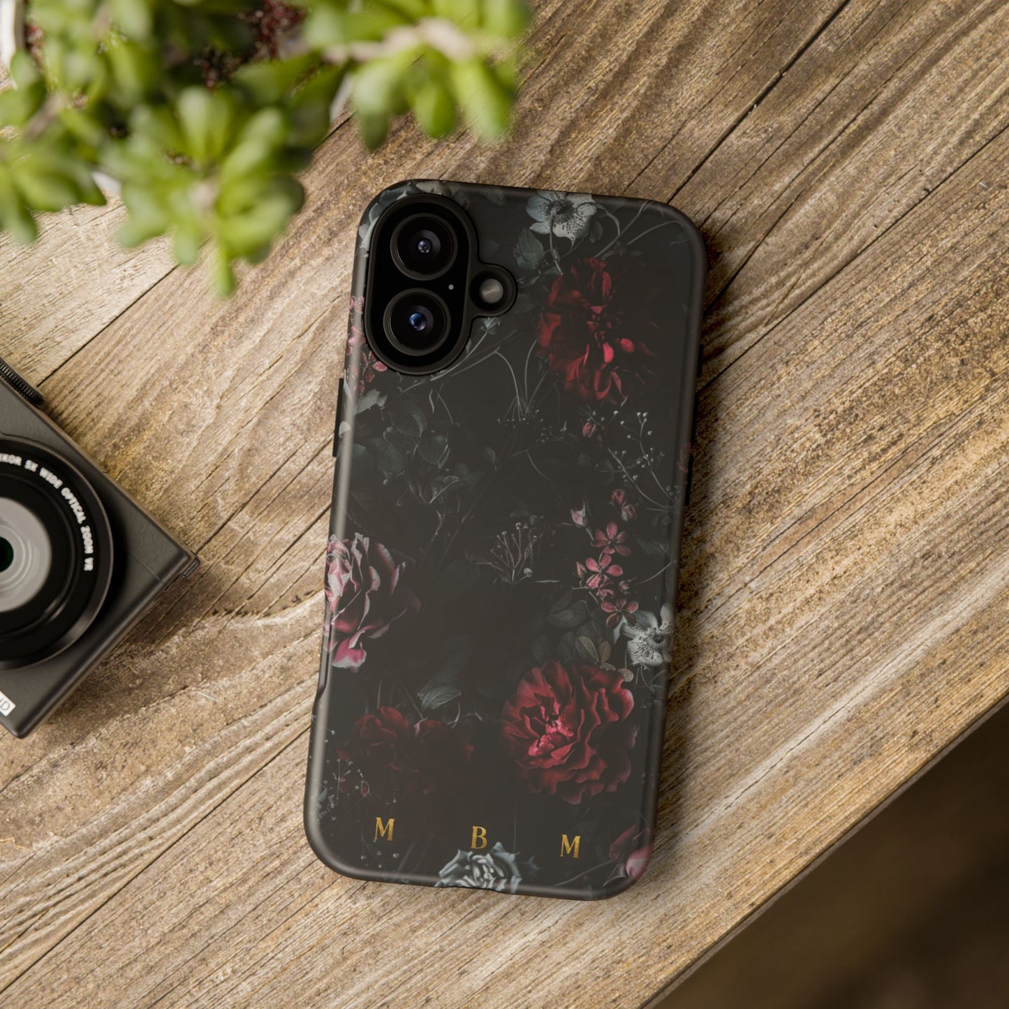 Faded Flora iPhone Tough Case