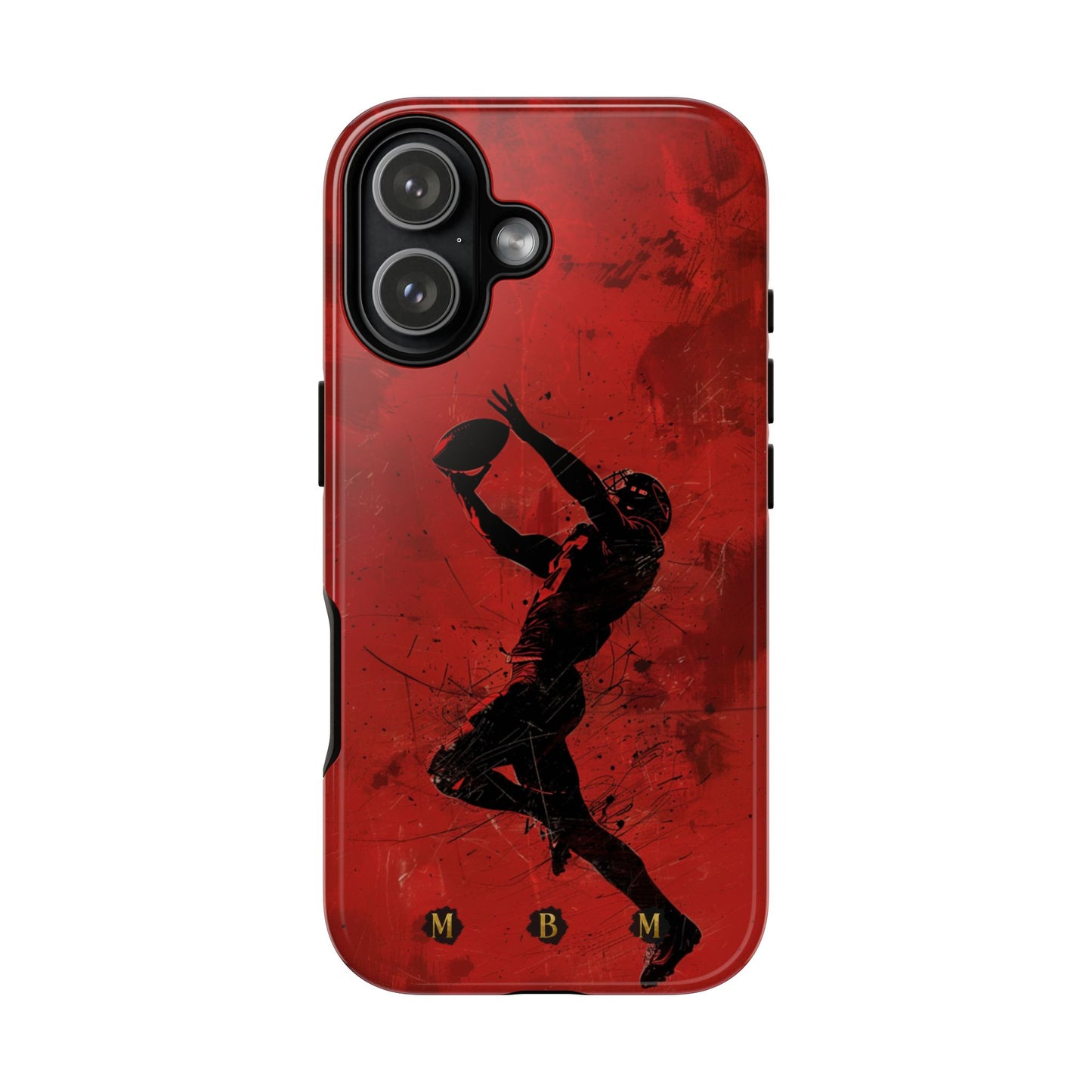 Red 1st & 10 iPhone Tough Case