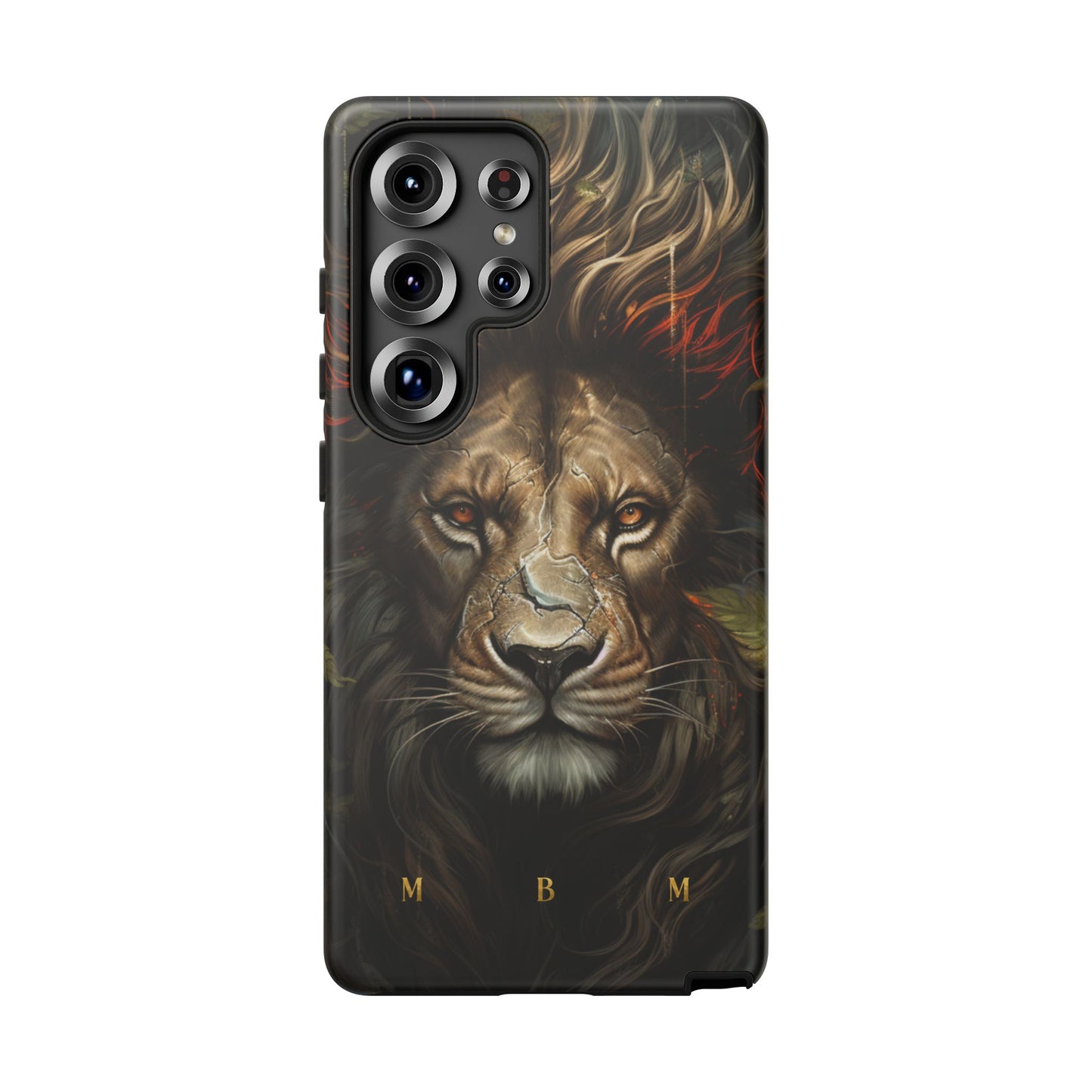 Dark Lion Samsung Galaxy S Tough Case
