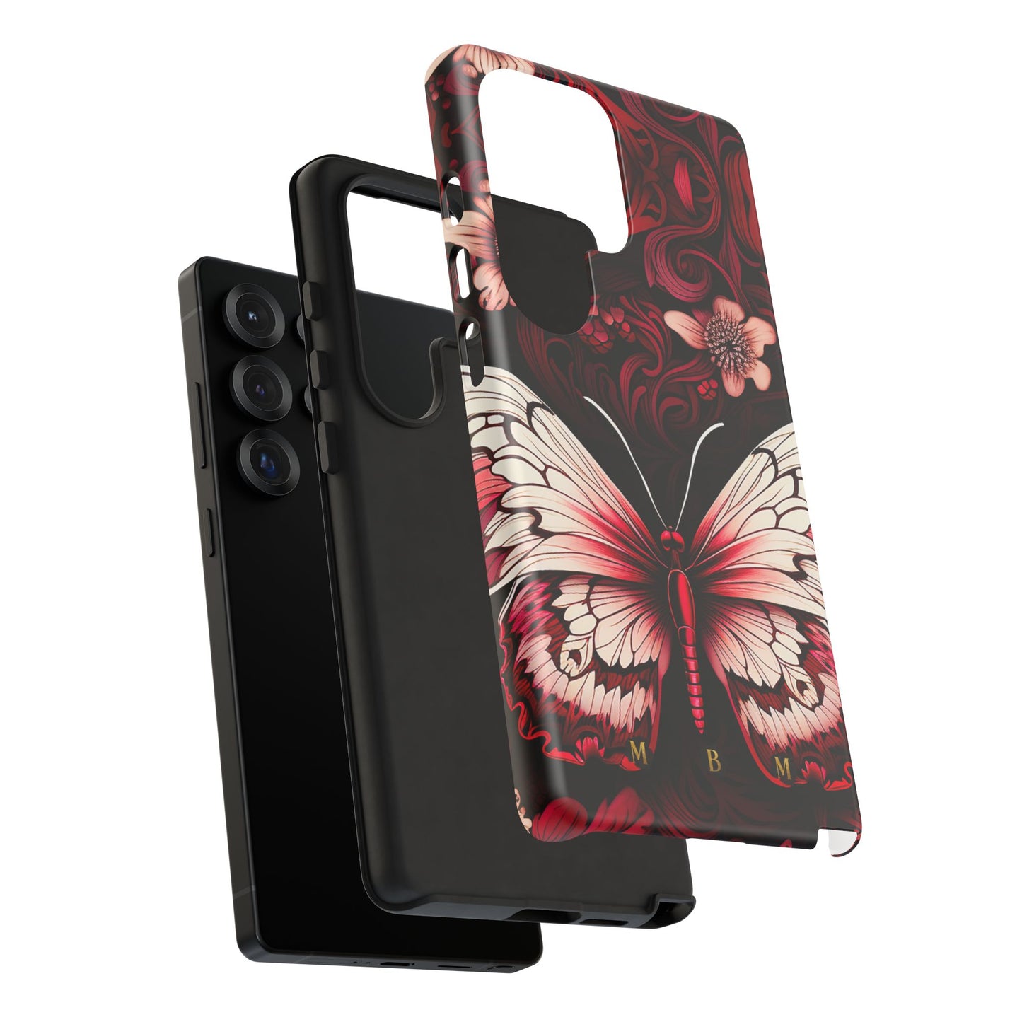 Vintage Butterfly Samsung Galaxy S Tough Case