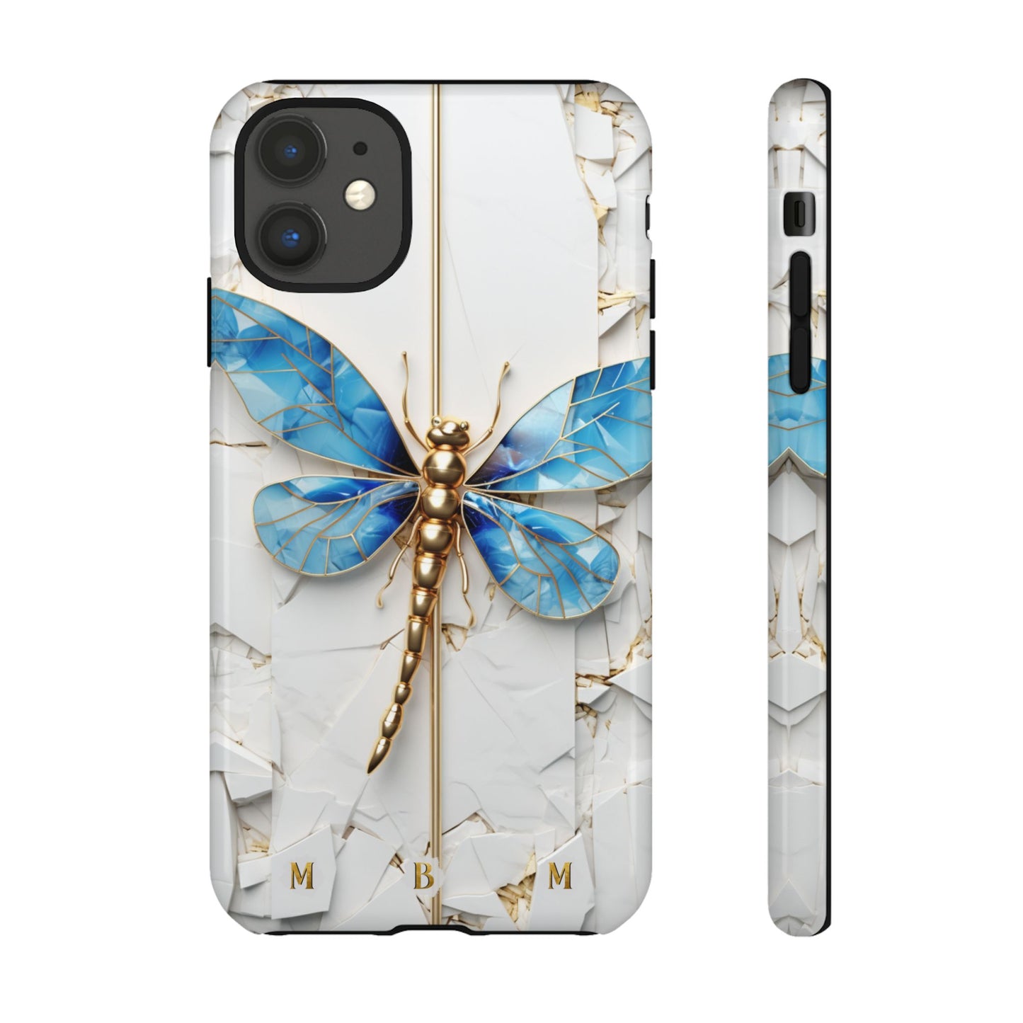 Dragonfly Blue iPhone Tough Case