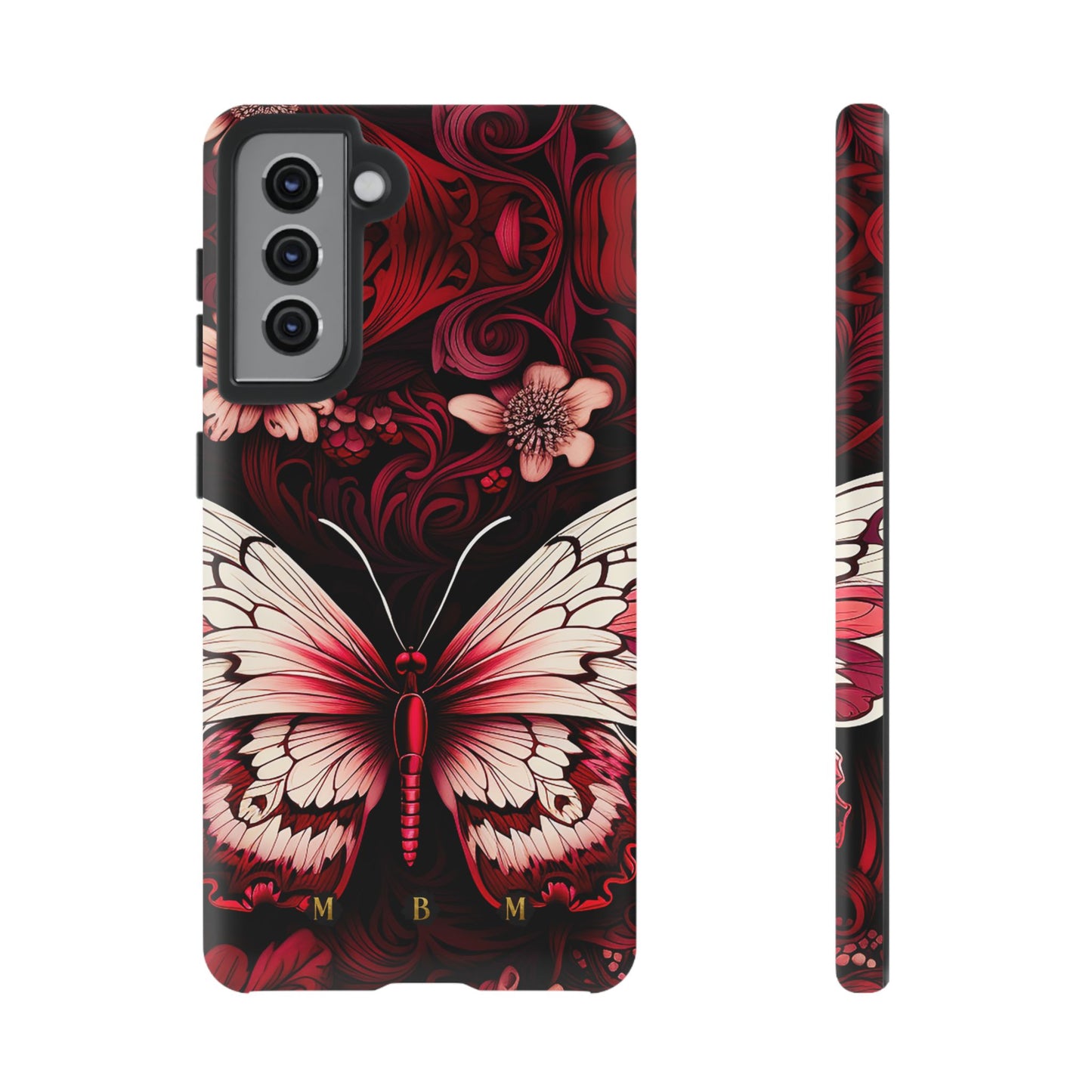 Vintage Butterfly Samsung Galaxy S Tough Case