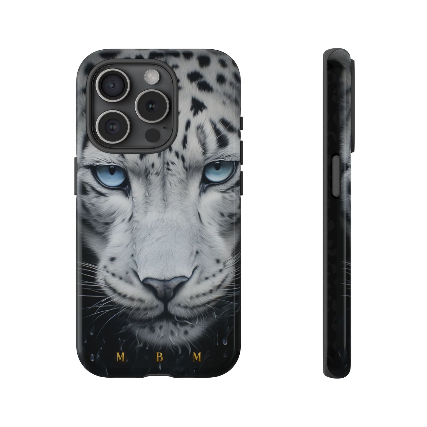 White Leopard iPhone Tough Case
