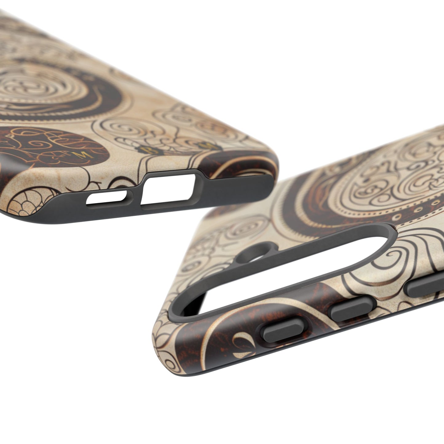 Sepia Scroll Samsung Galaxy S Tough Case
