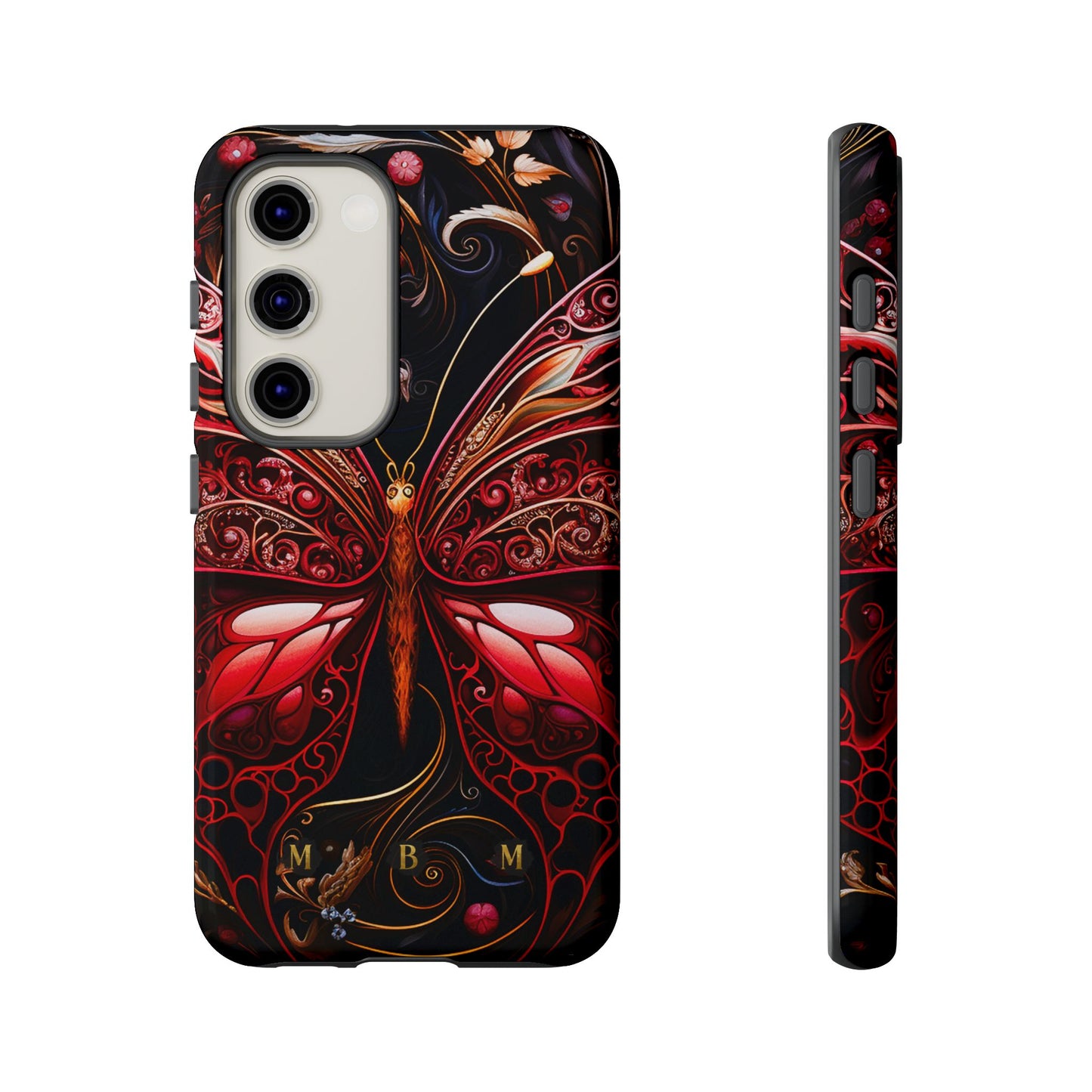 Red Butterfly Samsung Galaxy S Tough Case