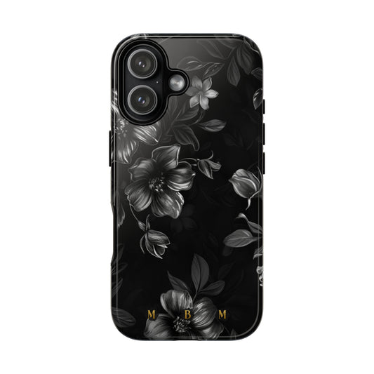Midnight Flora iPhone Tough Case