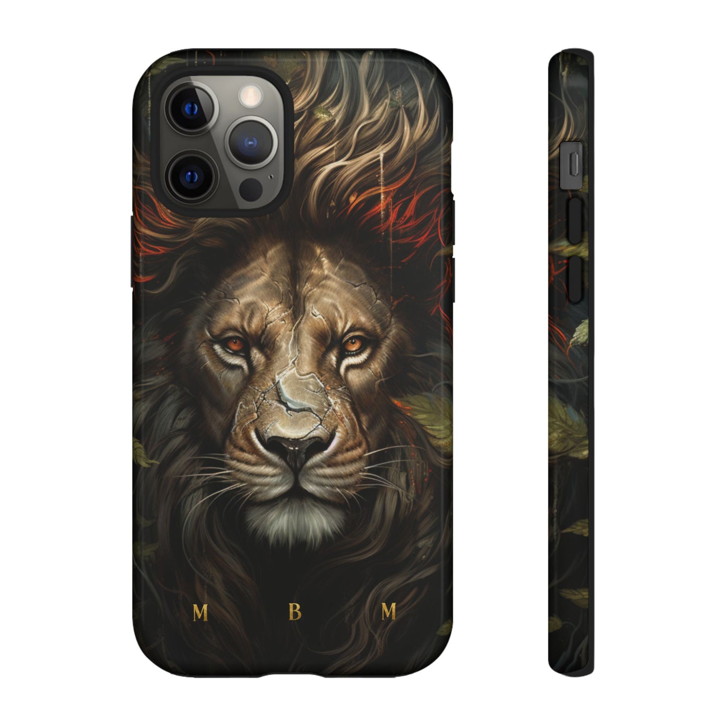 Dark Lion iPhone Tough Case