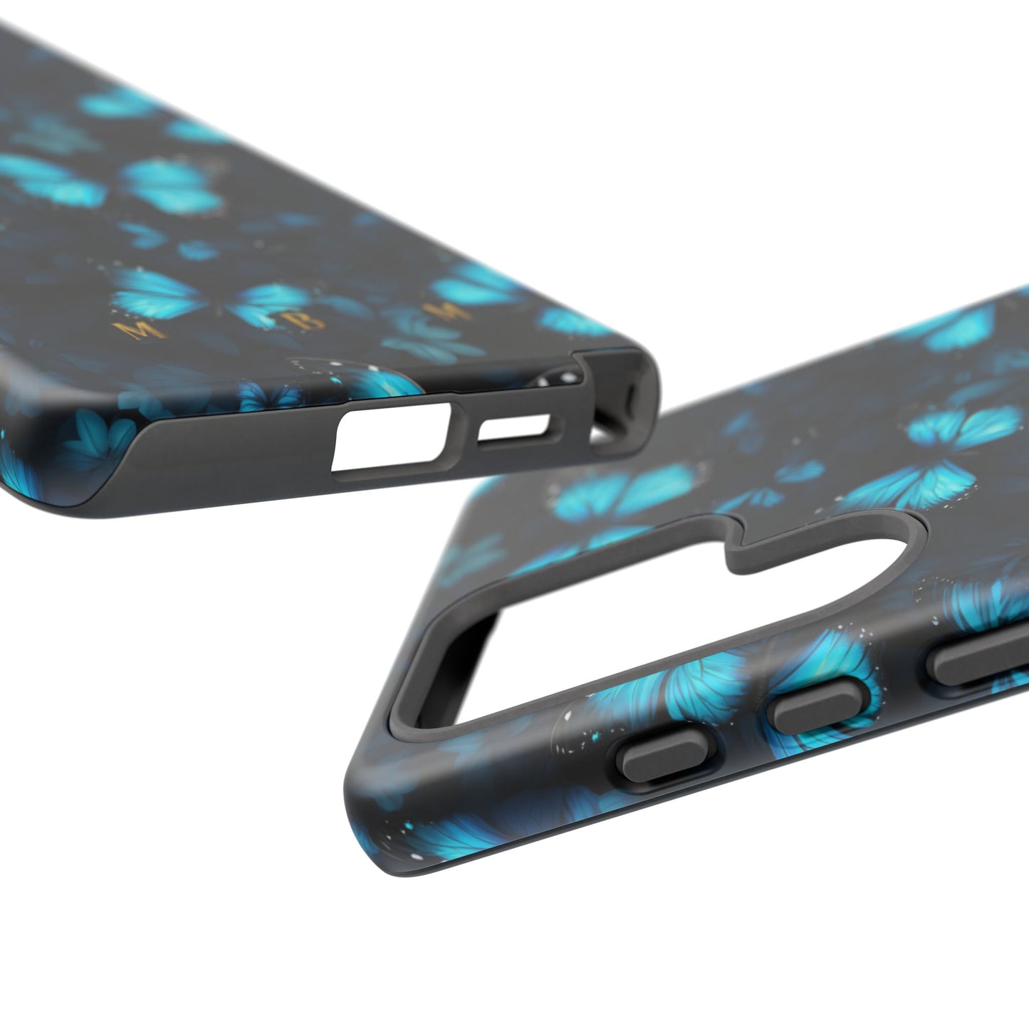 Blue Butterflies Samsung Galaxy S Tough Case