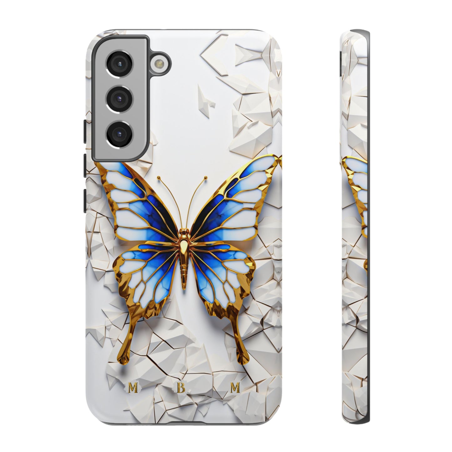 Sapphire Butterfly Samsung Galaxy S Tough Case