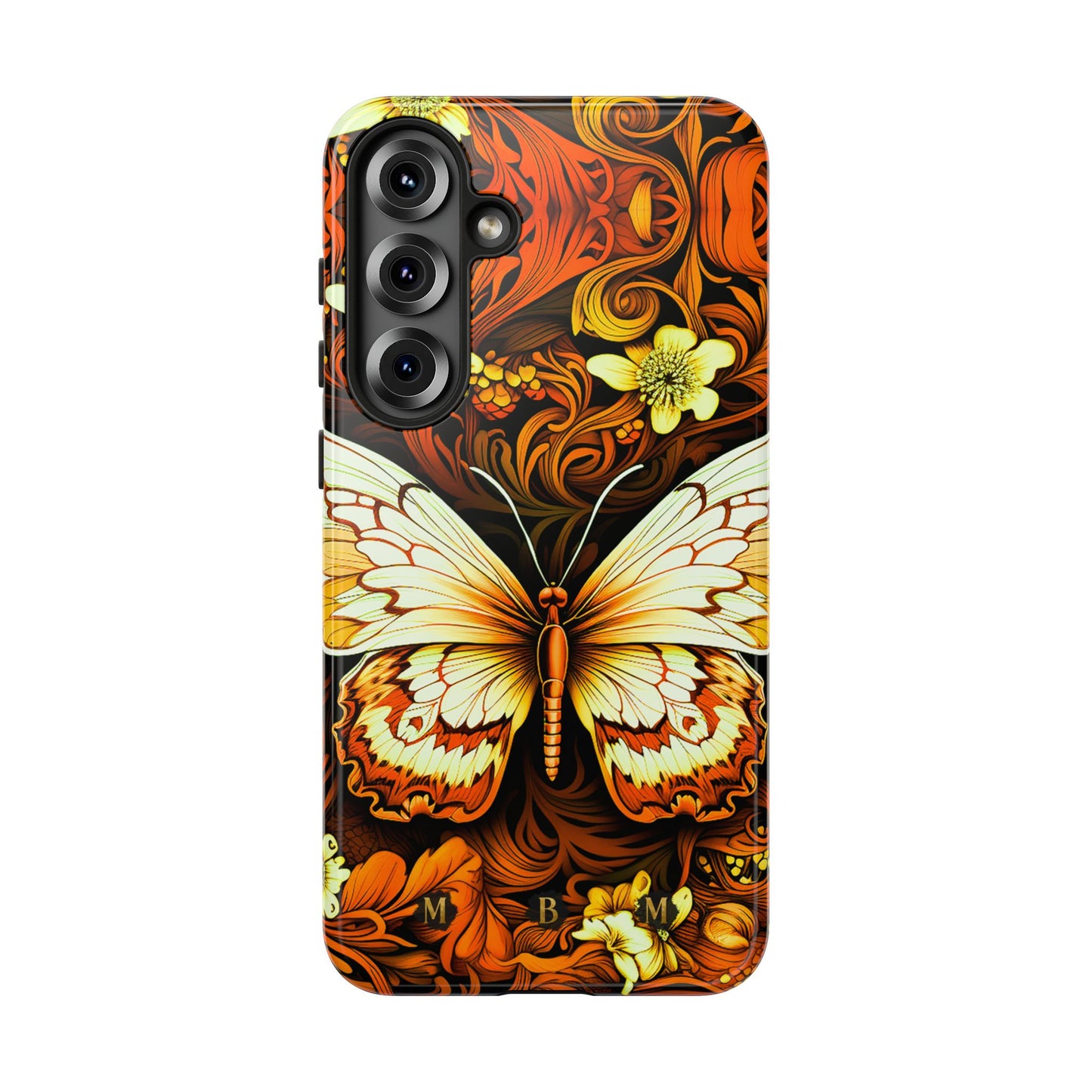 Vintage Orange Samsung Galaxy S Tough Case