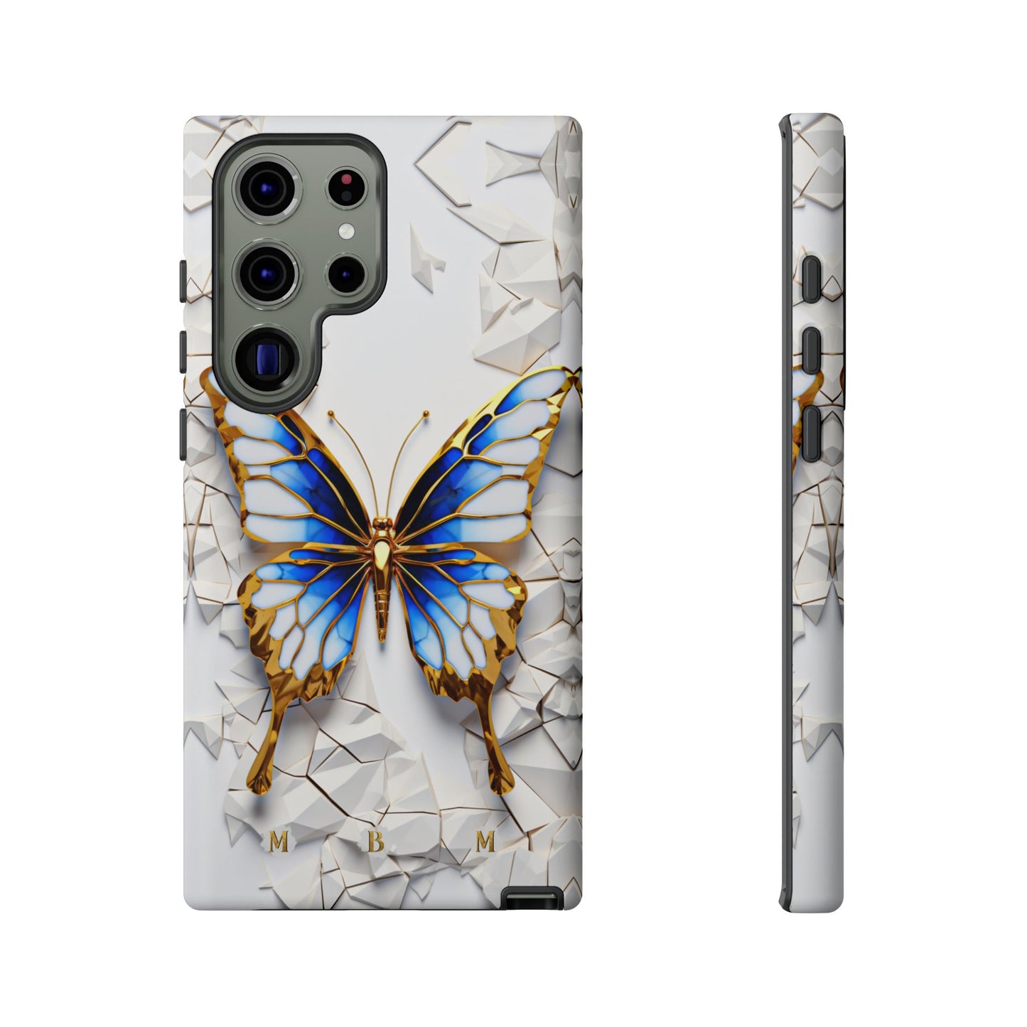 Sapphire Butterfly Samsung Galaxy S Tough Case