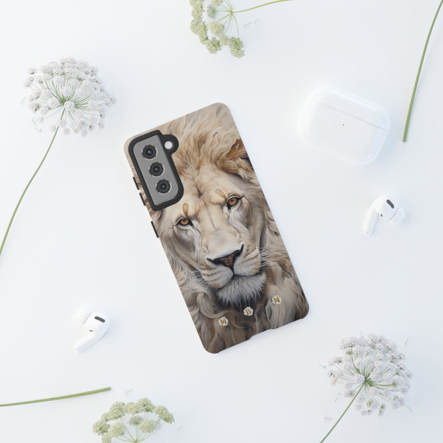 White Lion Samsung Galaxy S Tough Case