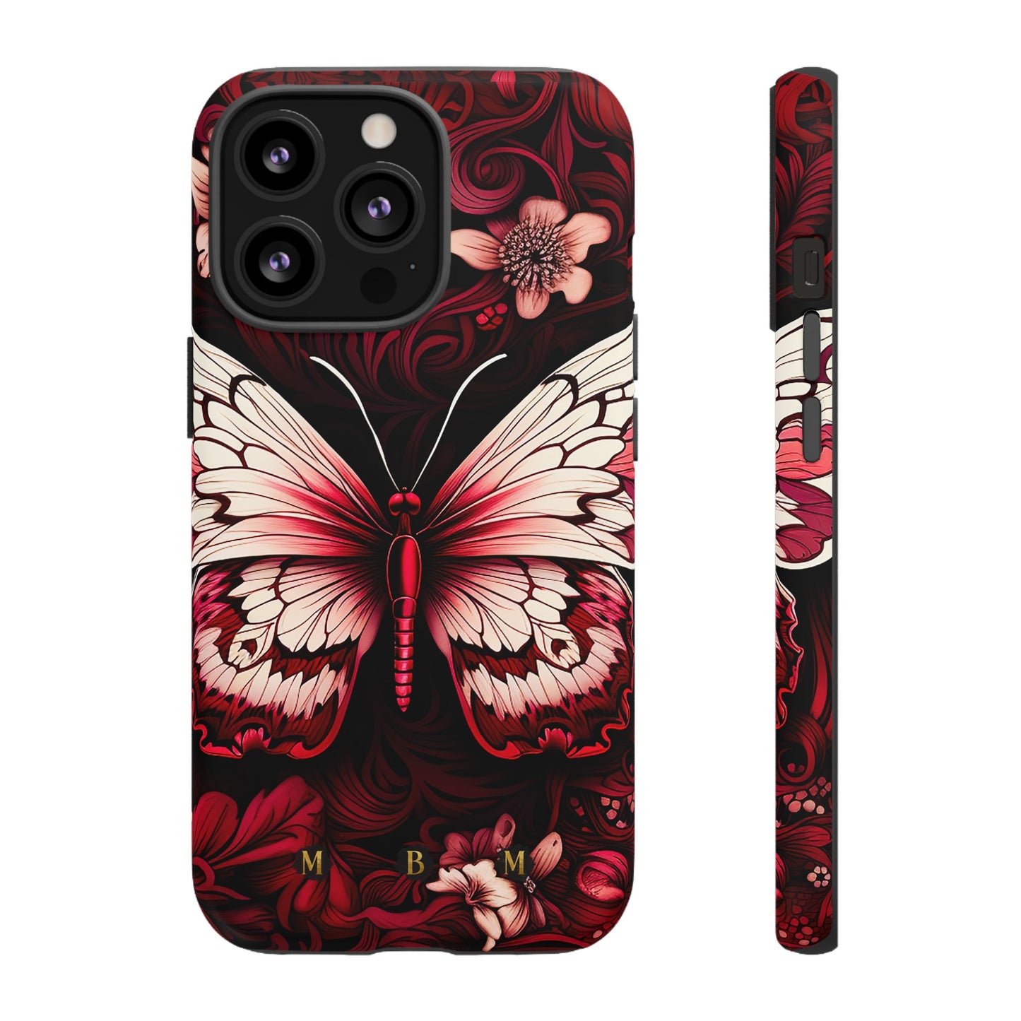 Vintage Butterfly iPhone Tough Case