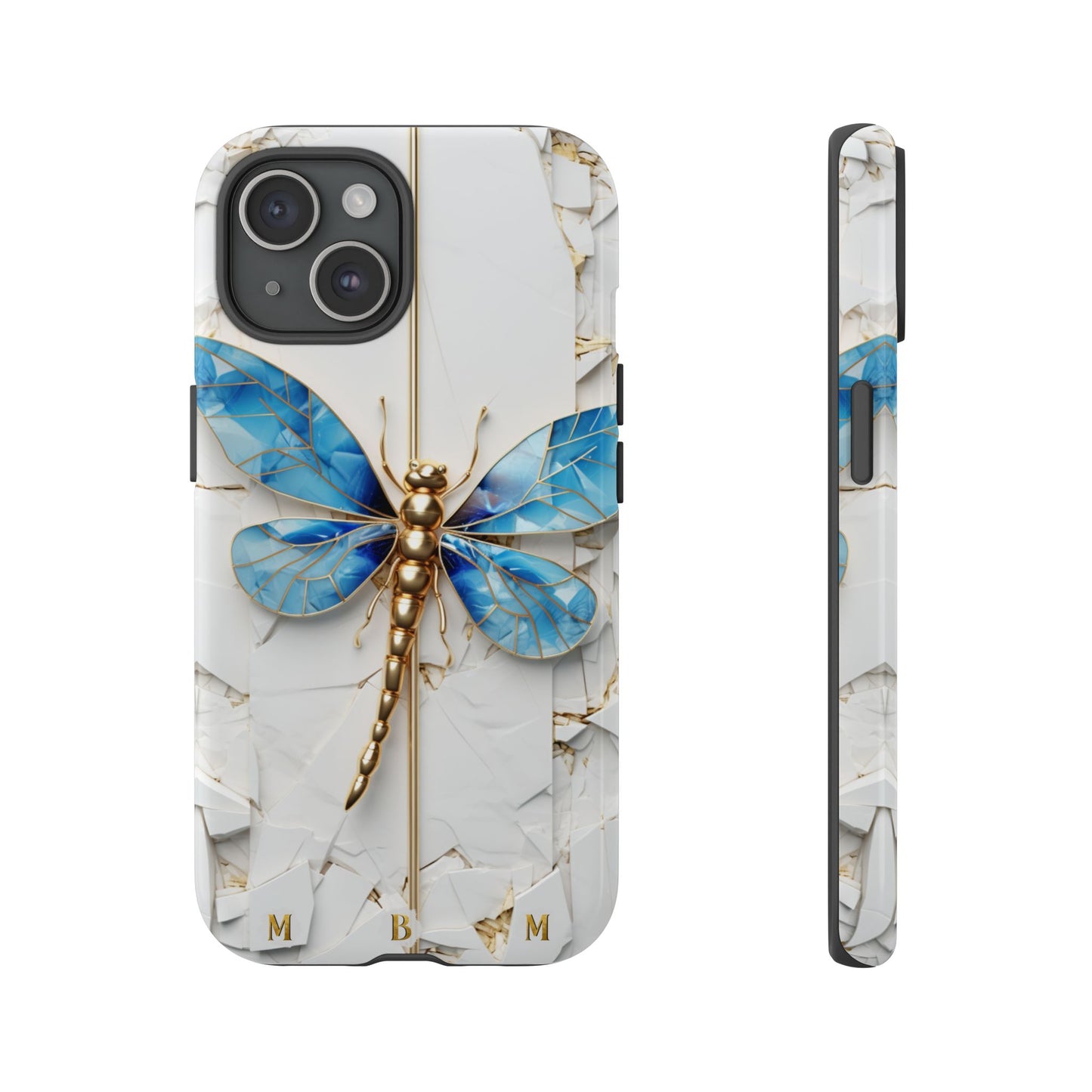 Dragonfly Blue iPhone Tough Case