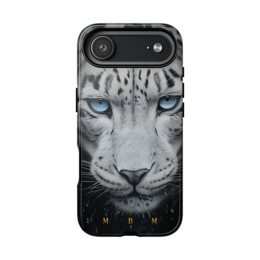 White Leopard iPhone Tough Case