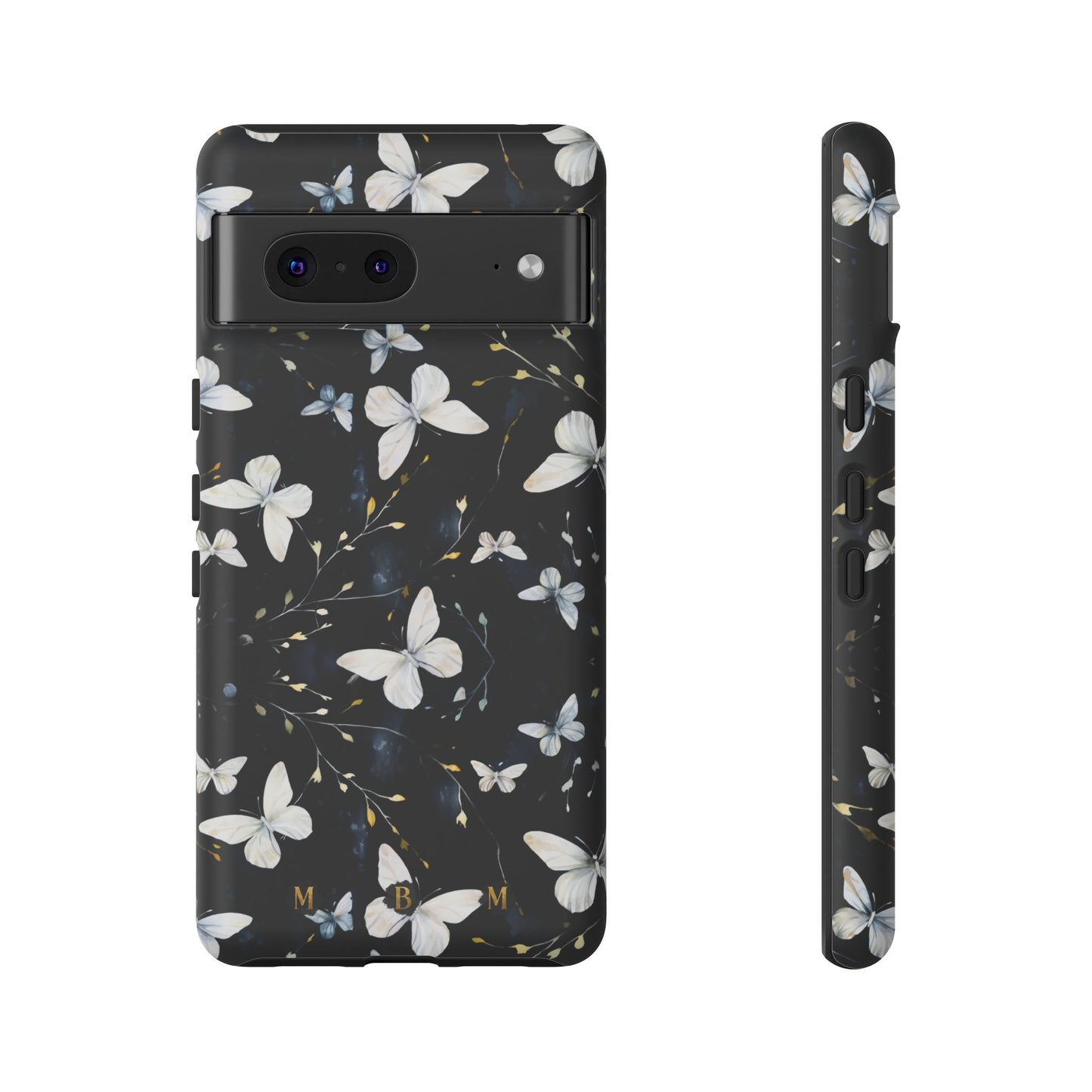White Butterflies Google Pixel Tough Case