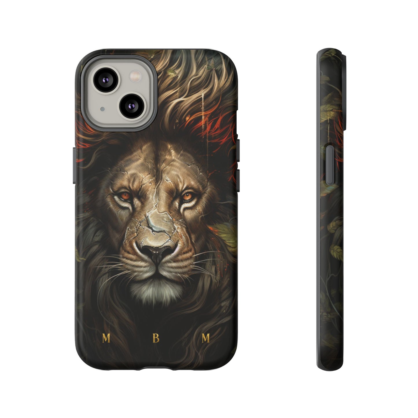 Dark Lion iPhone Tough Case