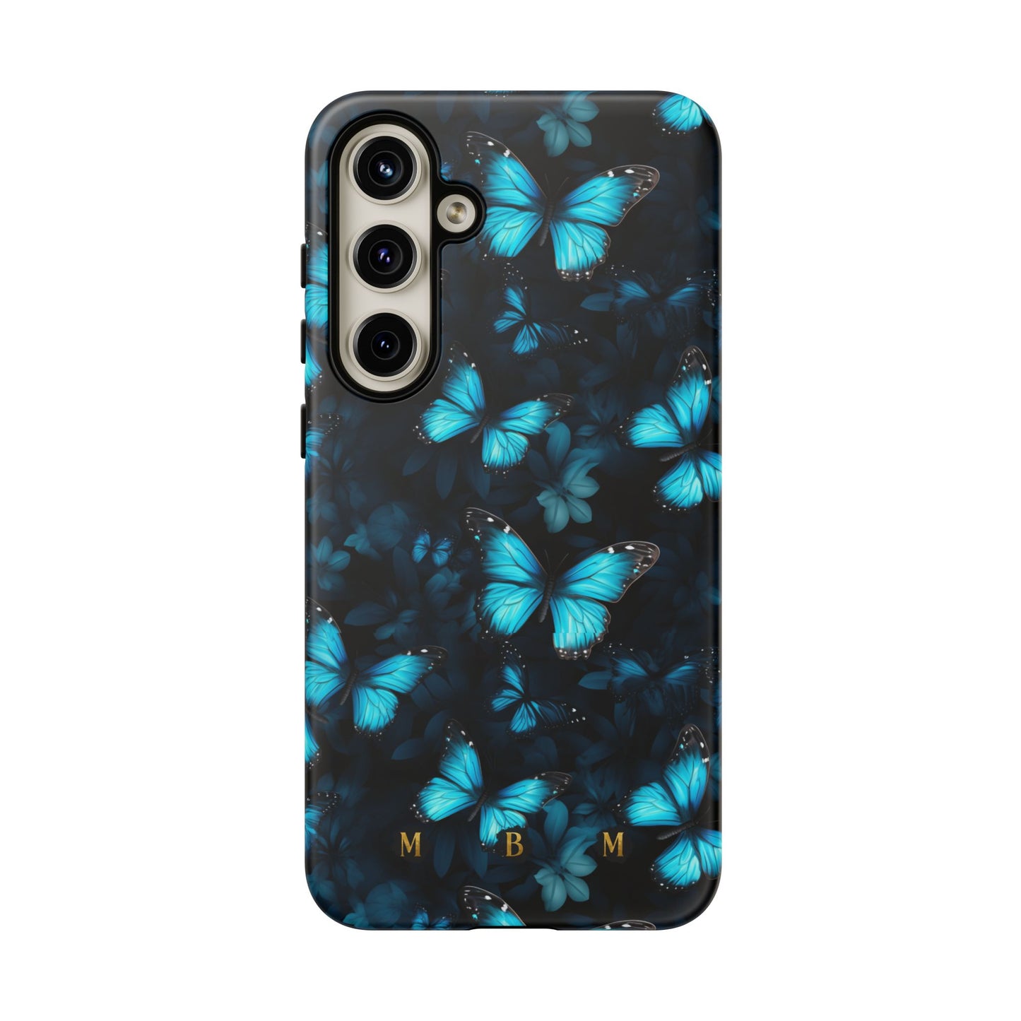 Blue Butterflies Samsung Galaxy S Tough Case