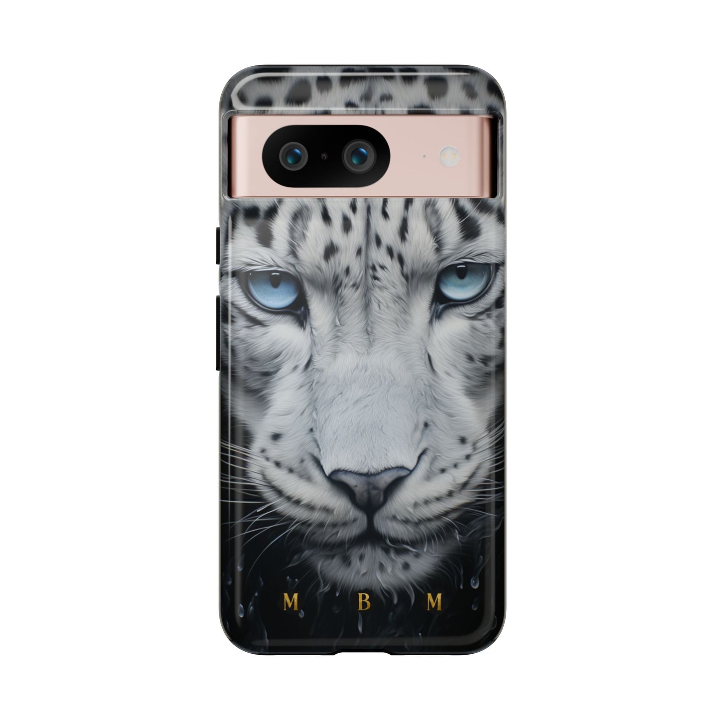 White Leopard Google Pixel Tough Case