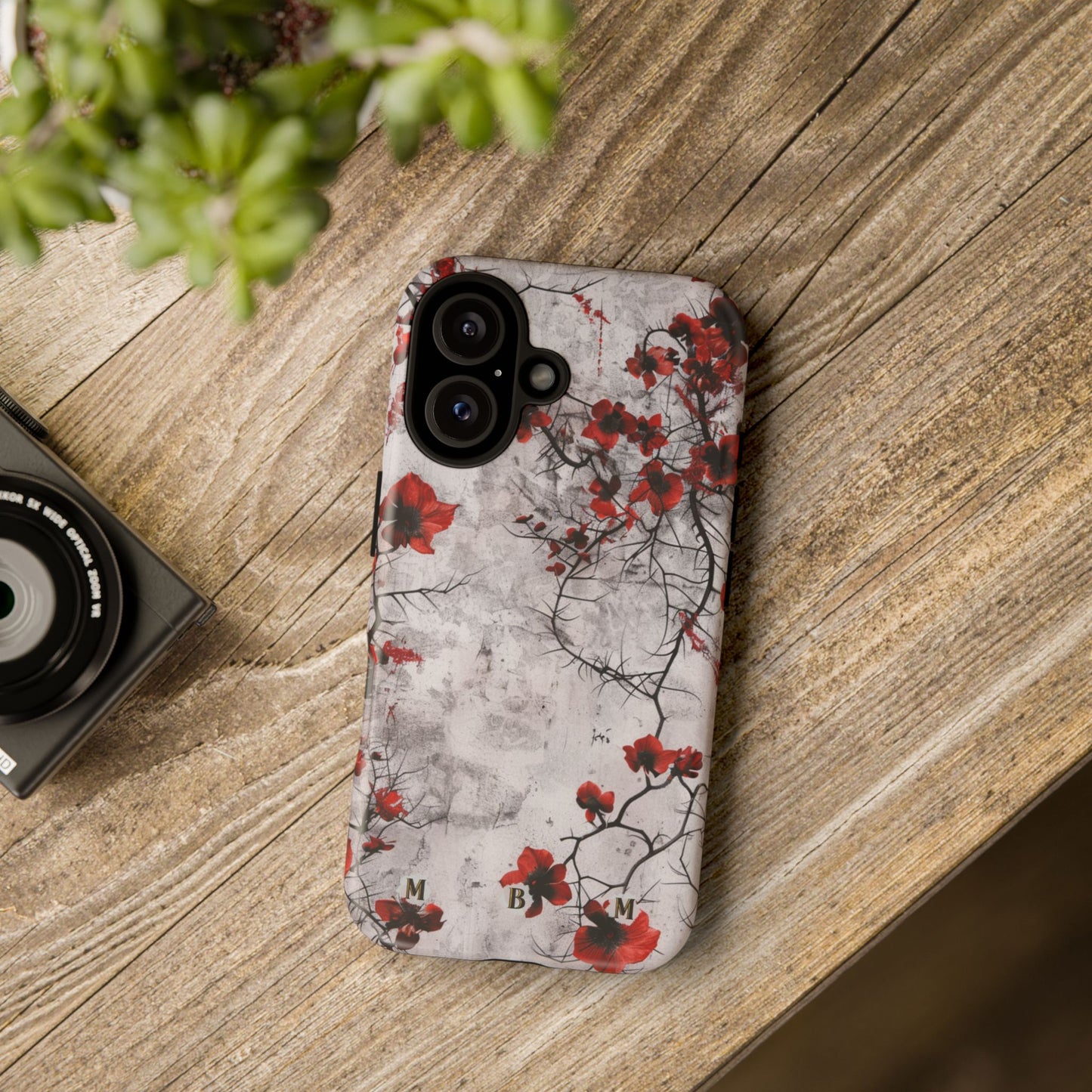 Vermilion Thorn iPhone Tough Case