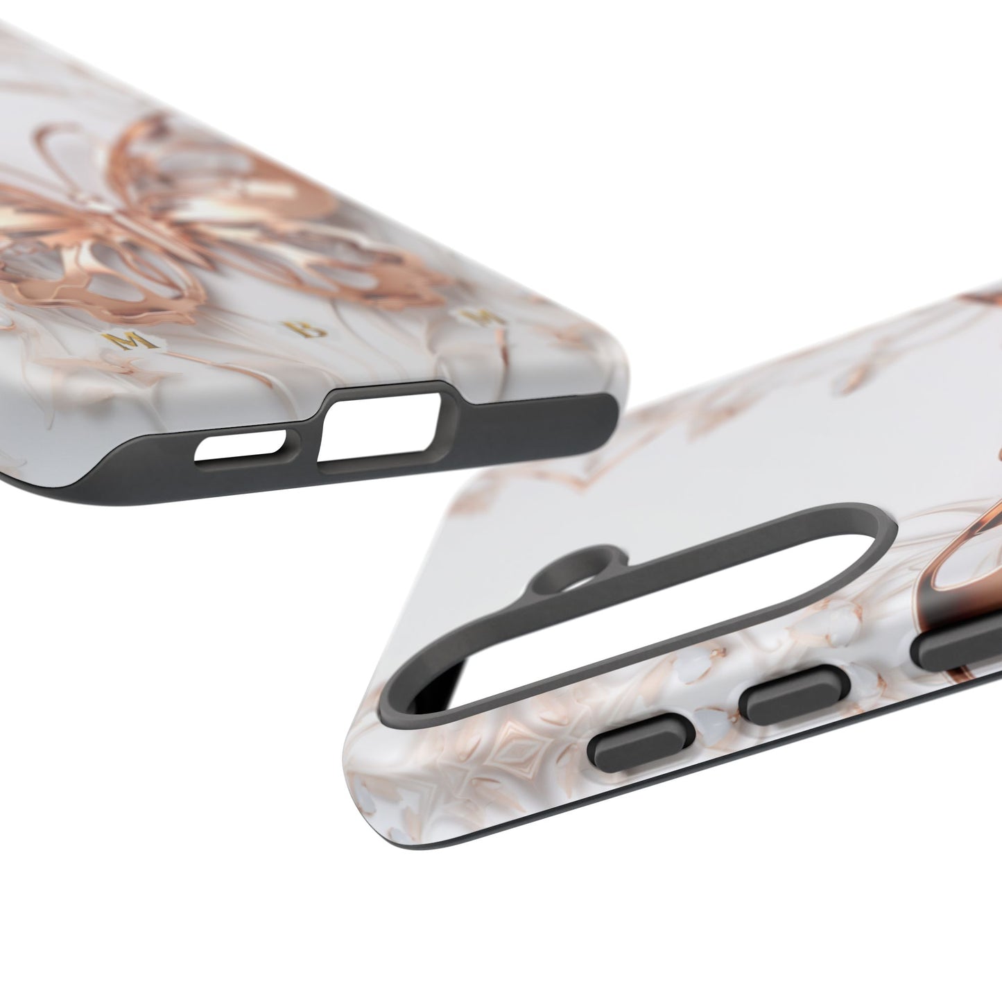 Rose Gold Butterfly Samsung Galaxy S Tough Case