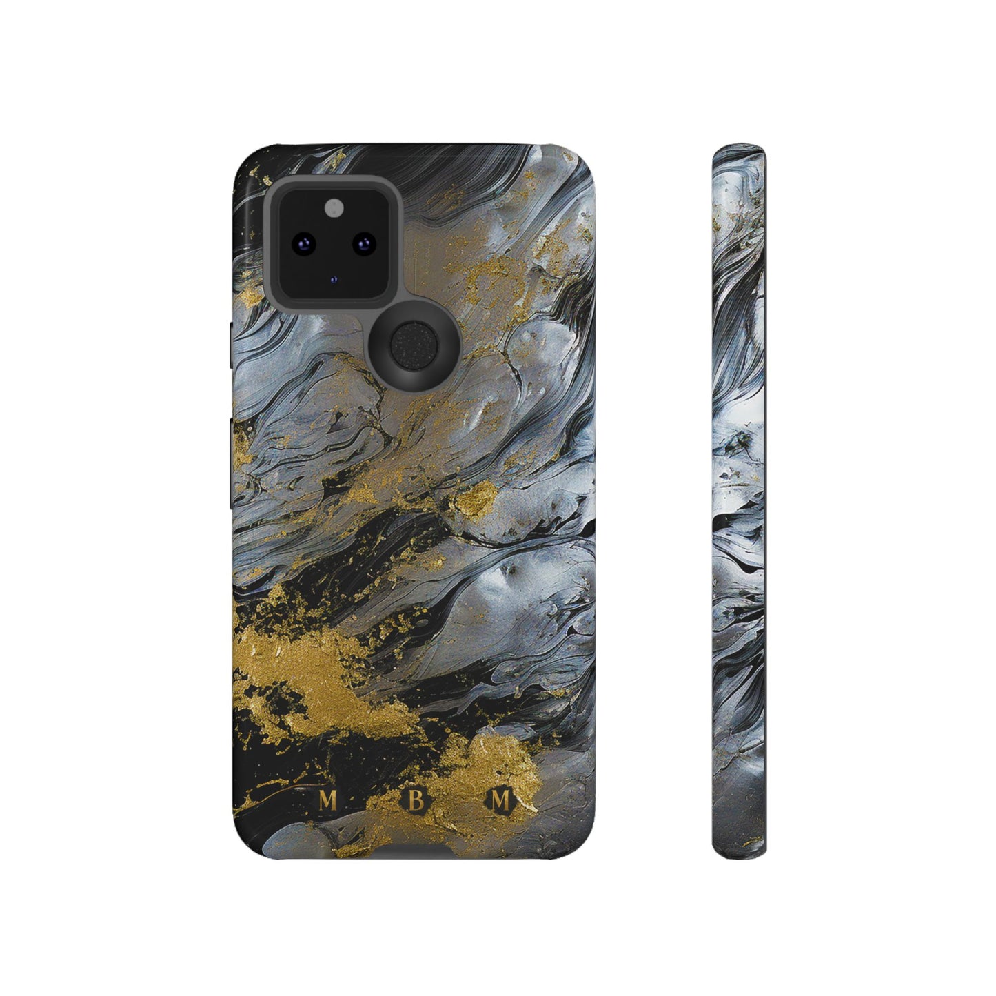 Tarnished Silver Google Pixel Tough Case