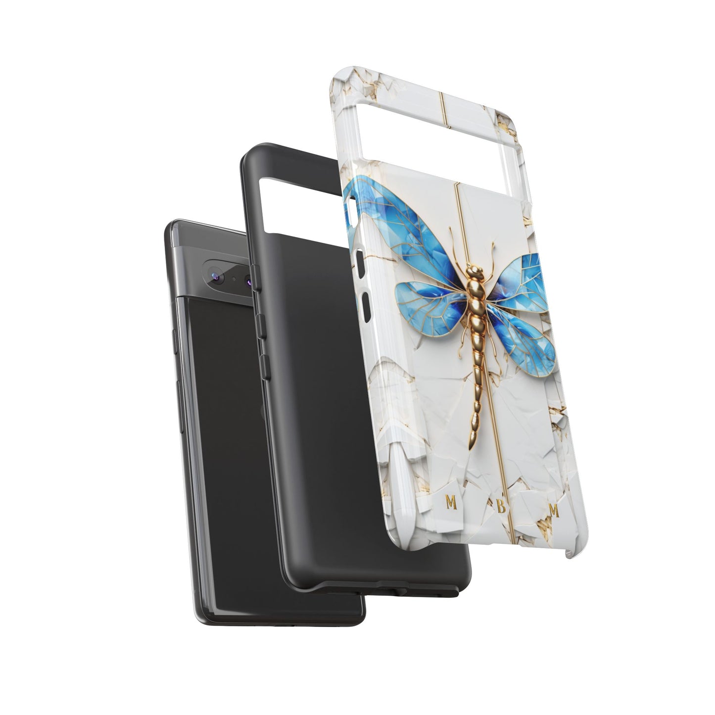 Dragonfly Blue Google Pixel Tough Case