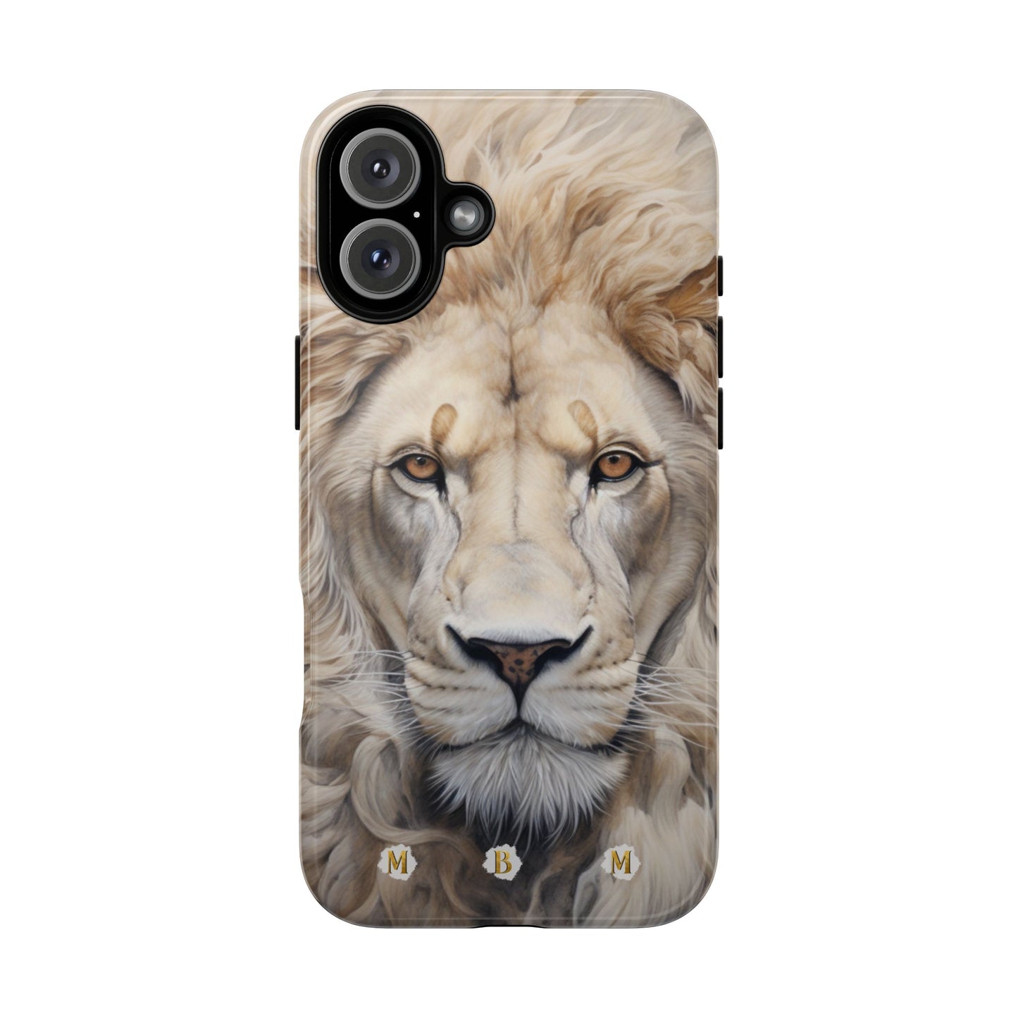 White Lion iPhone Tough Case