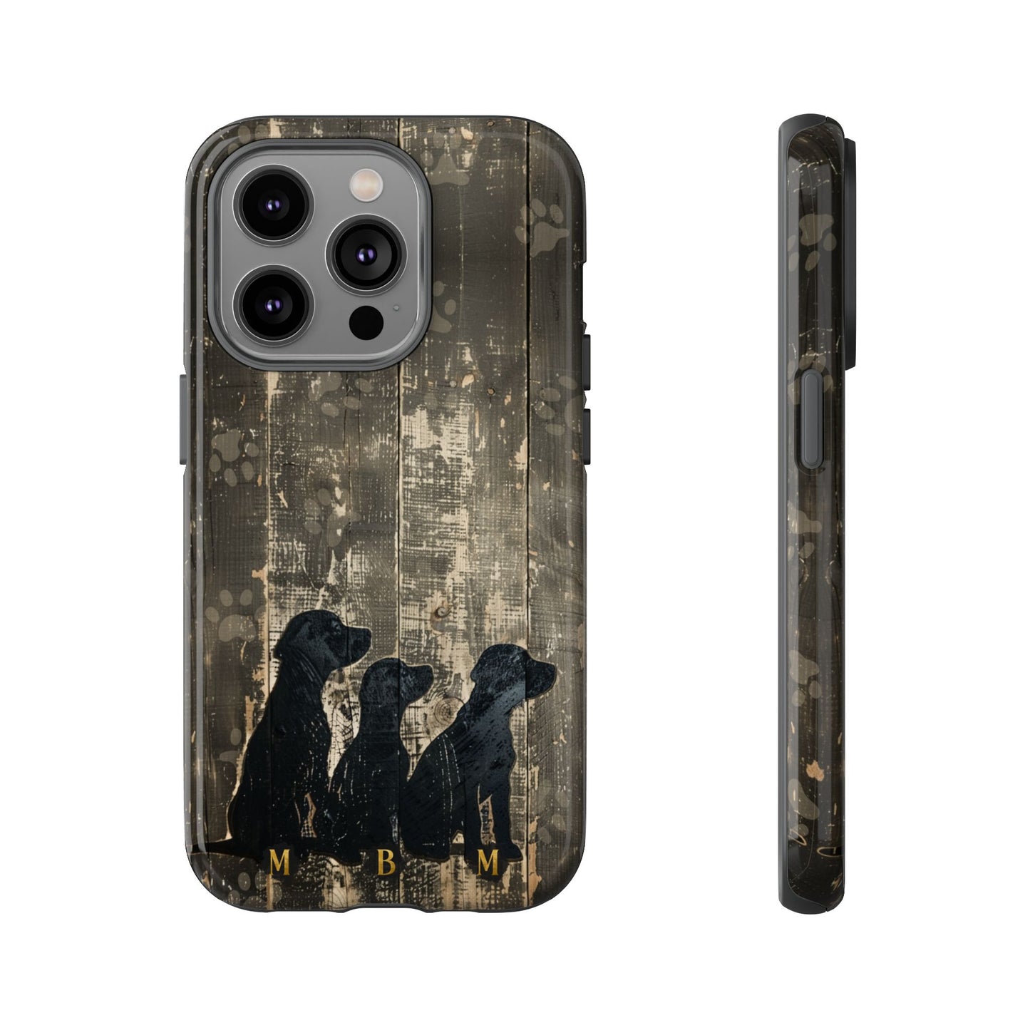 BarkWood iPhone Tough Case