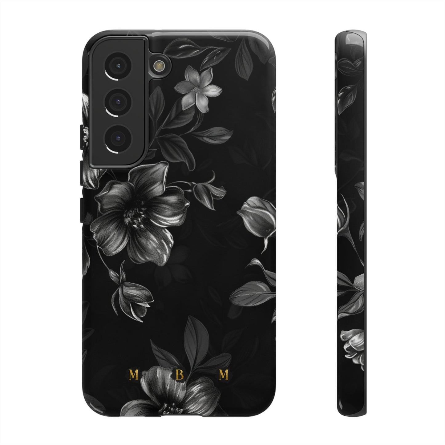 Midnight Flora Samsung Galaxy S Tough Case