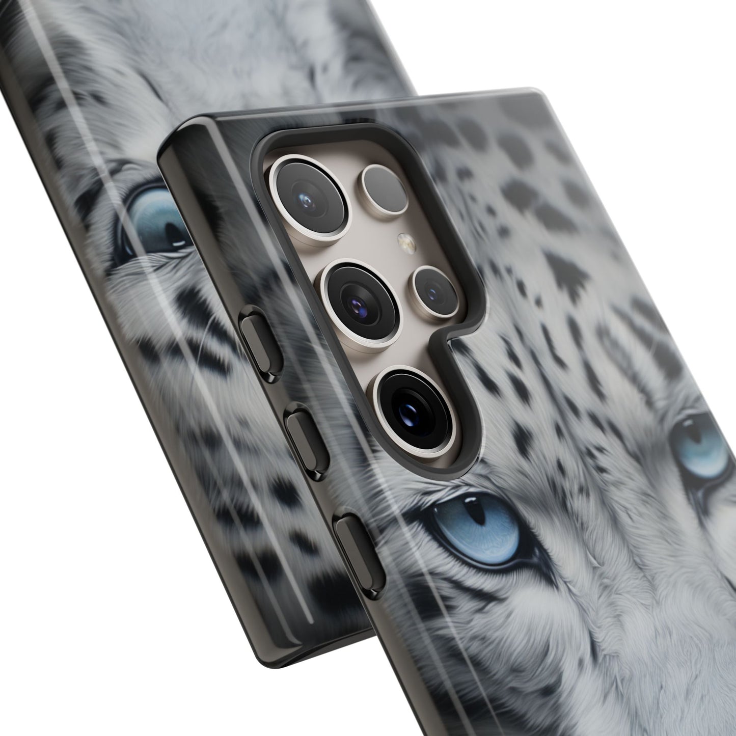 White Leopard Samsung Galaxy S Tough Case