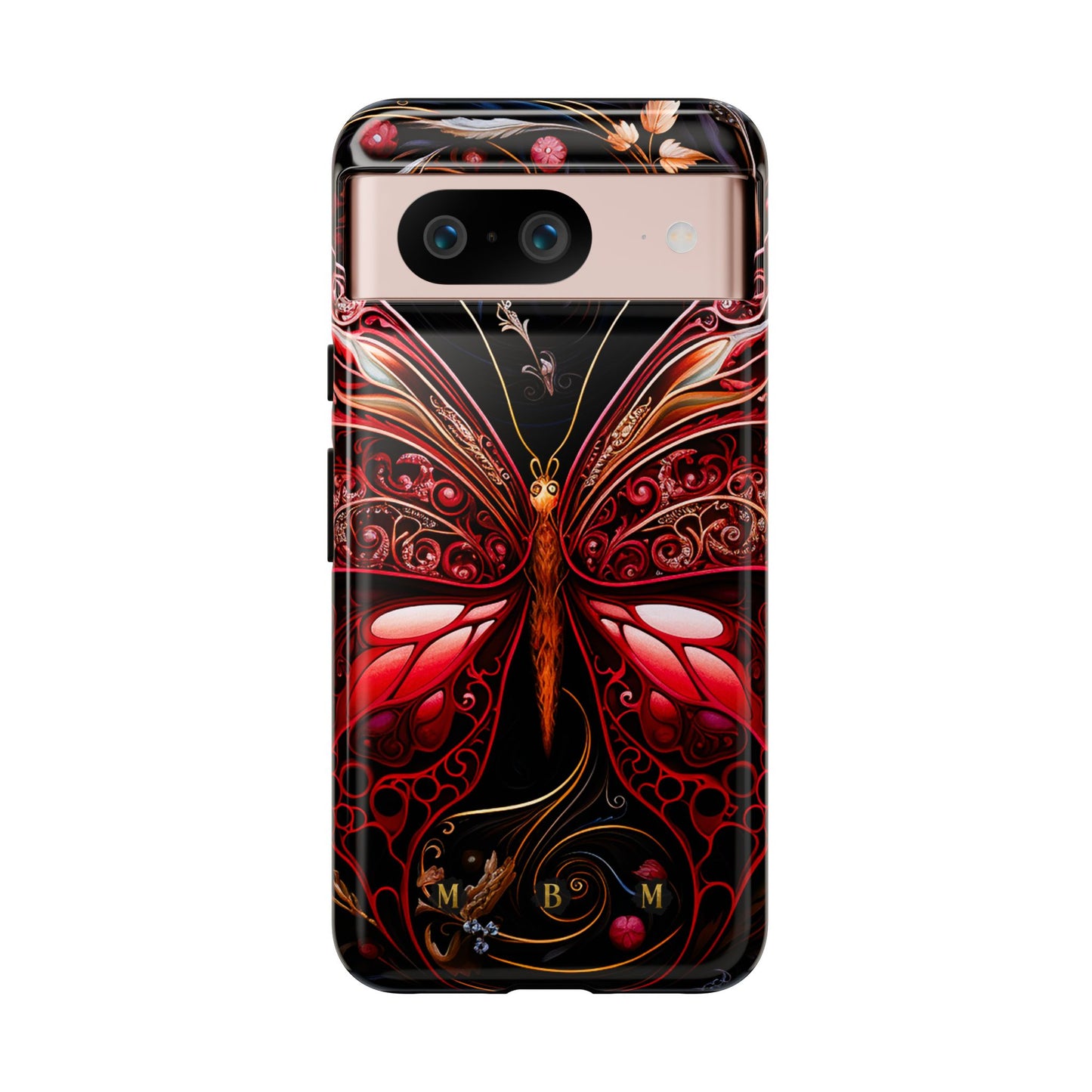 Red Butterfly Google Pixel Tough Case