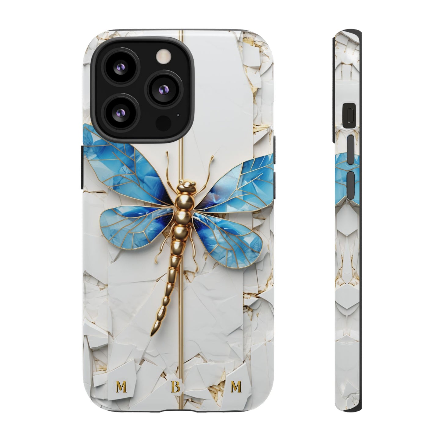 Dragonfly Blue iPhone Tough Case