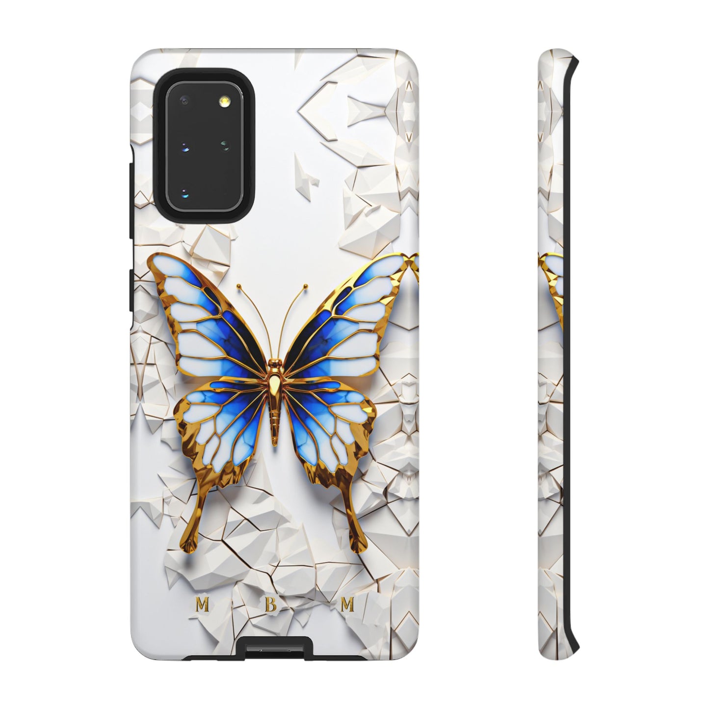 Sapphire Butterfly Samsung Galaxy S Tough Case