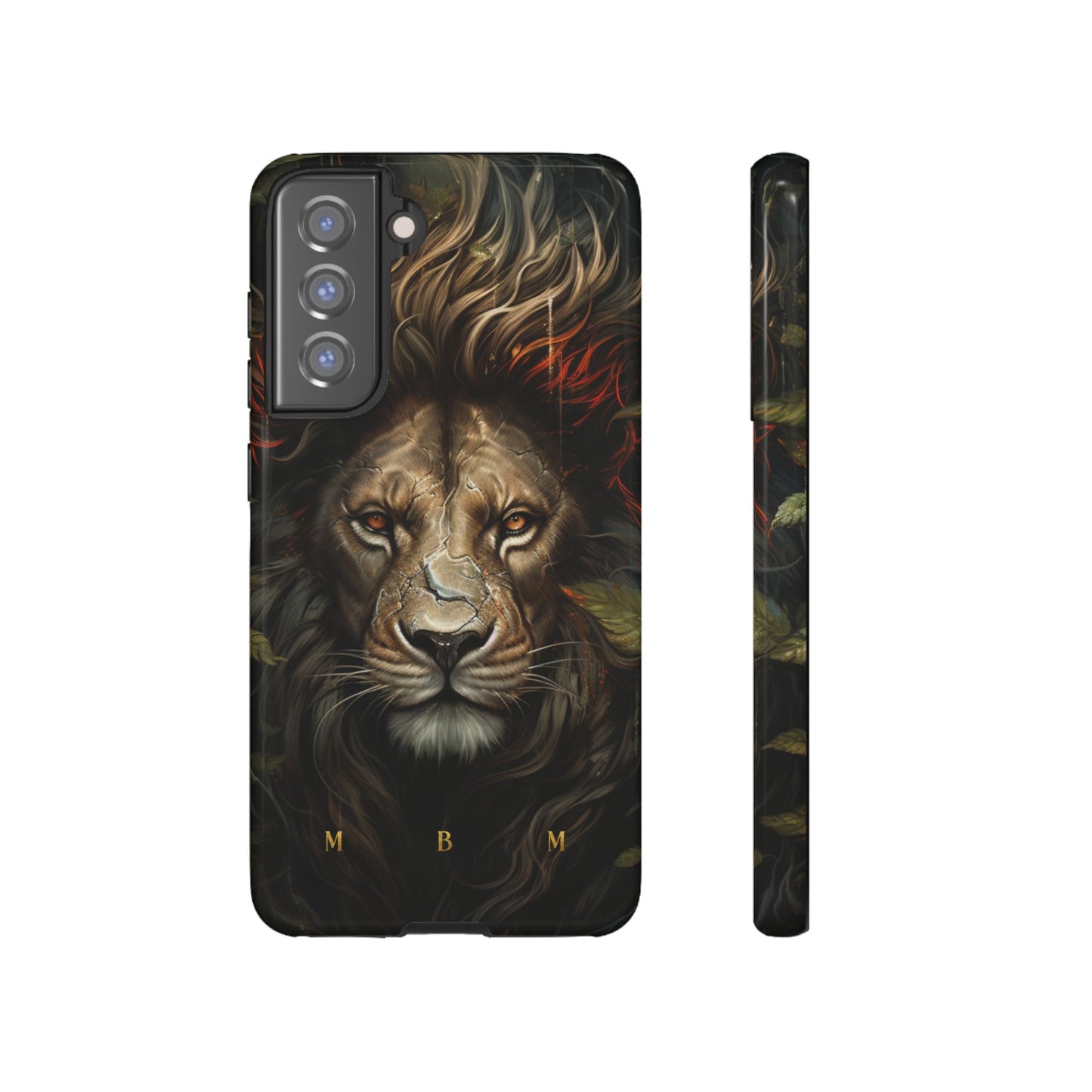 Dark Lion Samsung Galaxy S Tough Case