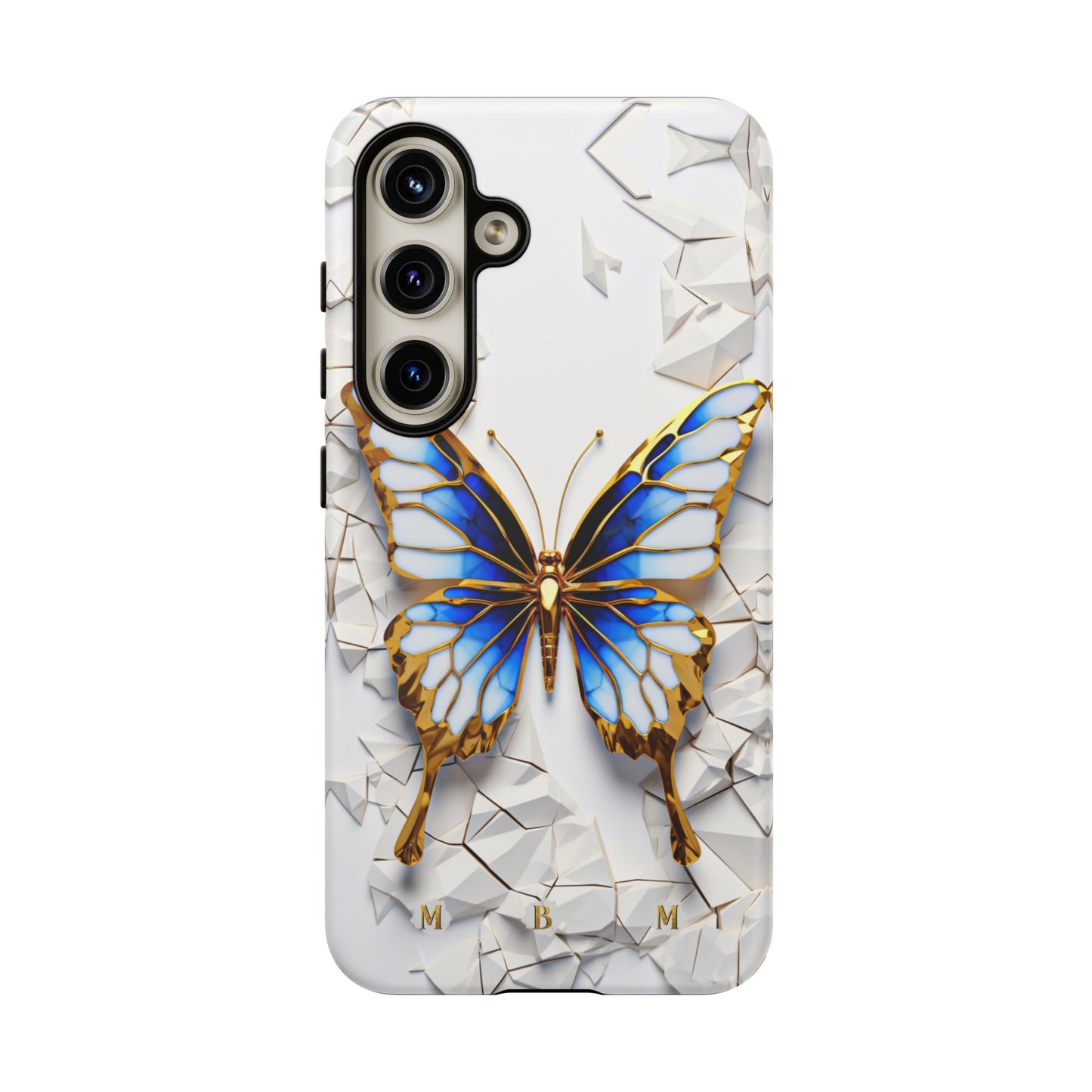 Sapphire Butterfly Samsung Galaxy S Tough Case