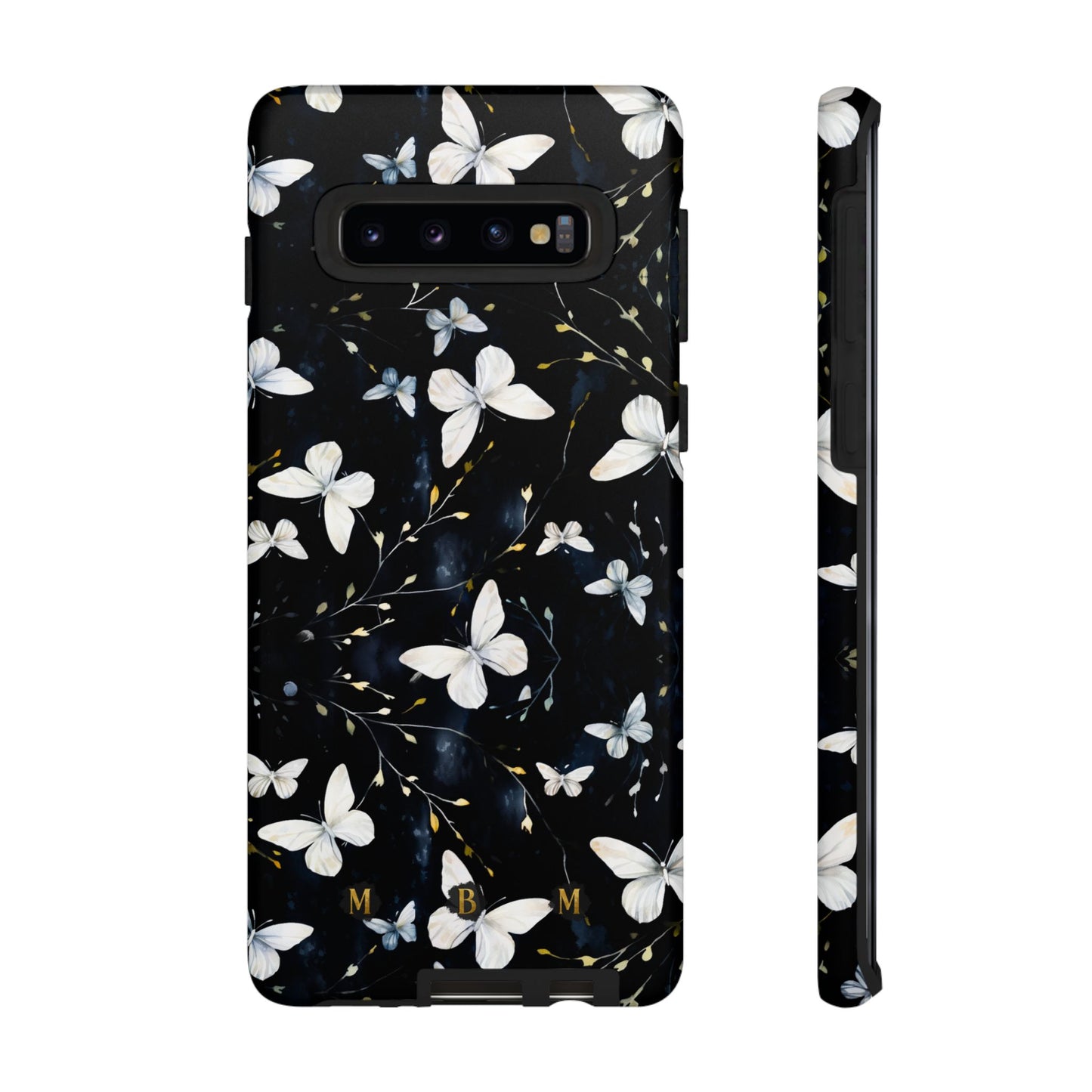 White Butterflies Samsung Galaxy S Tough Case