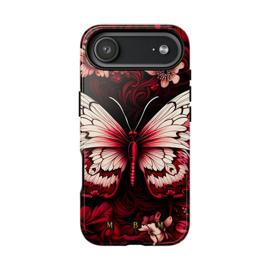 Vintage Butterfly iPhone Tough Case