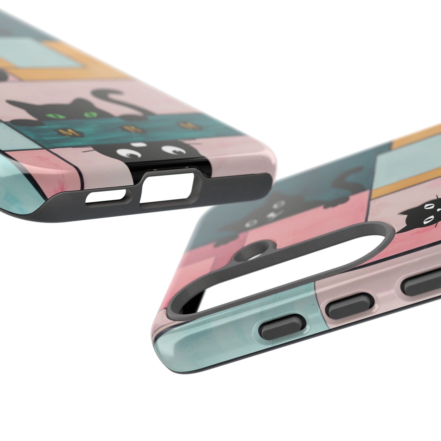 Block Cats Samsung Galaxy S Tough Case