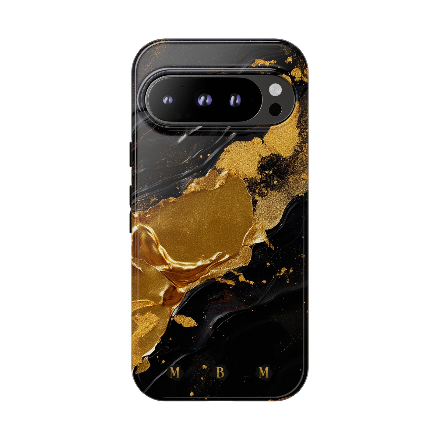 Black Gold Google Pixel Tough Case