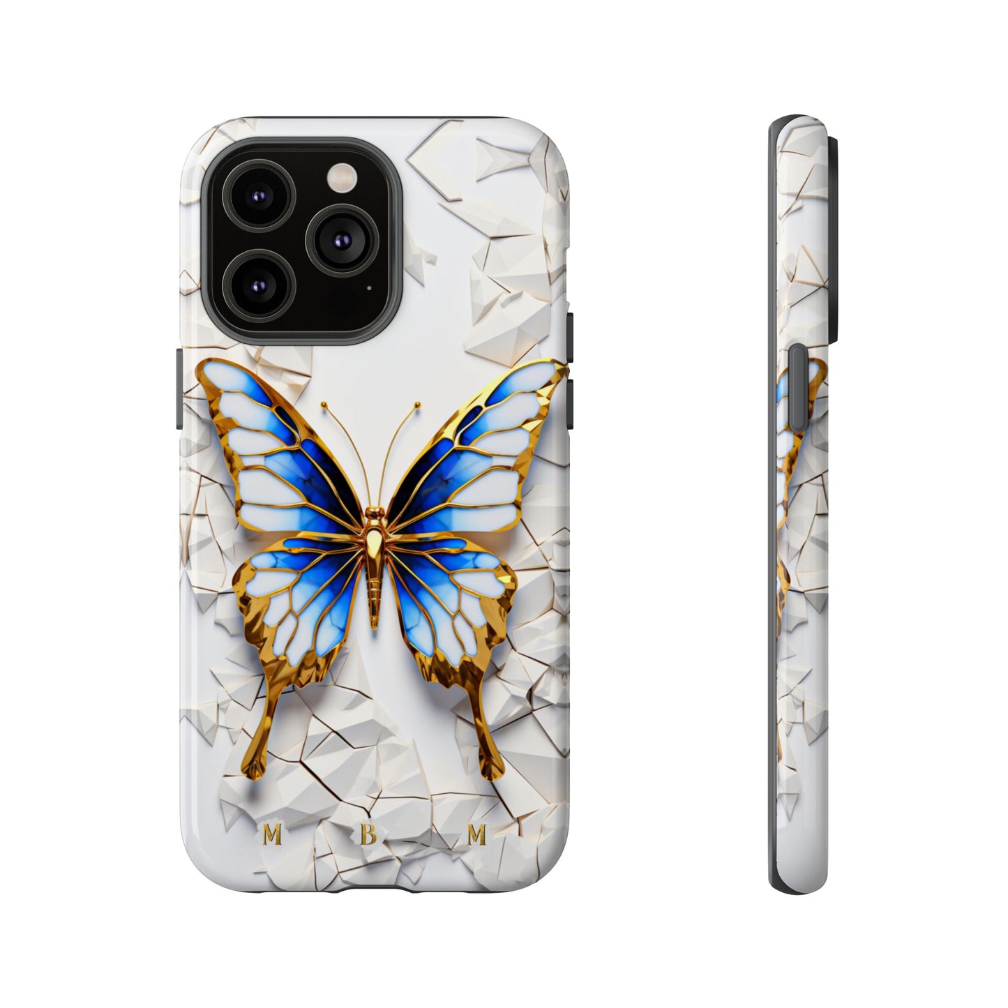 Sapphire Butterfly iPhone Tough Case