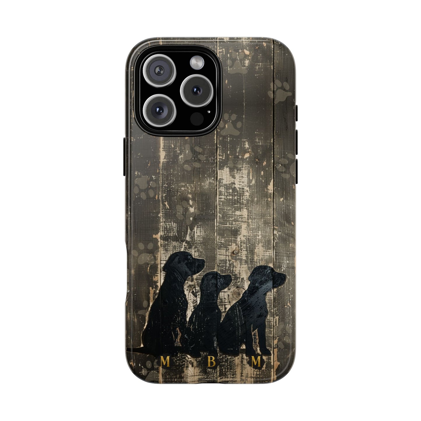 BarkWood iPhone Tough Case