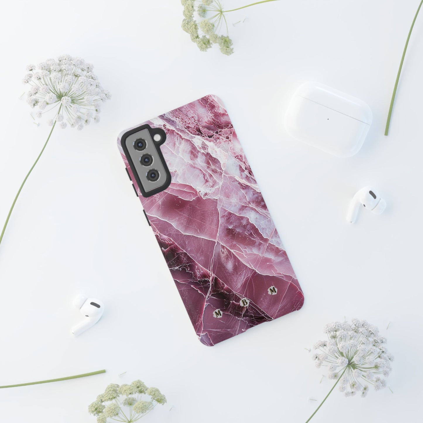 Pink Marble Samsung Galaxy S Tough Case