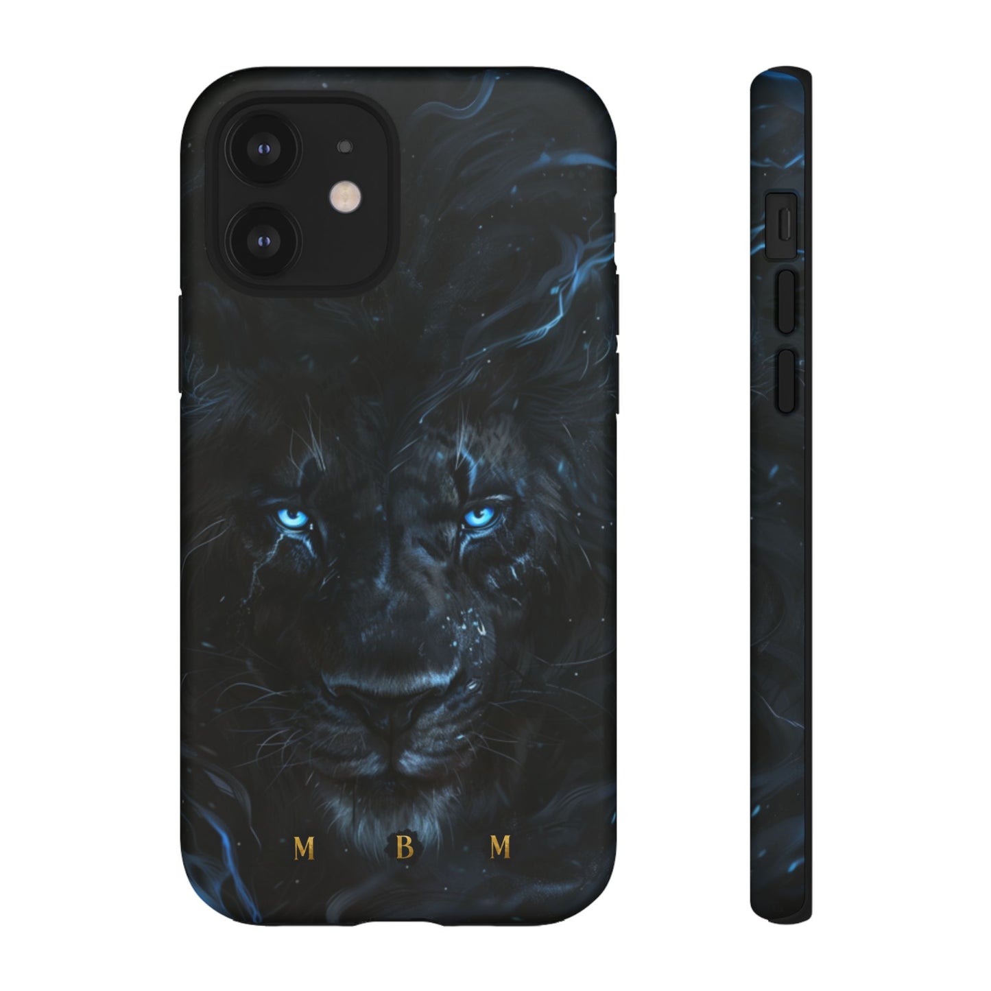 Black Lion iPhone Tough Case