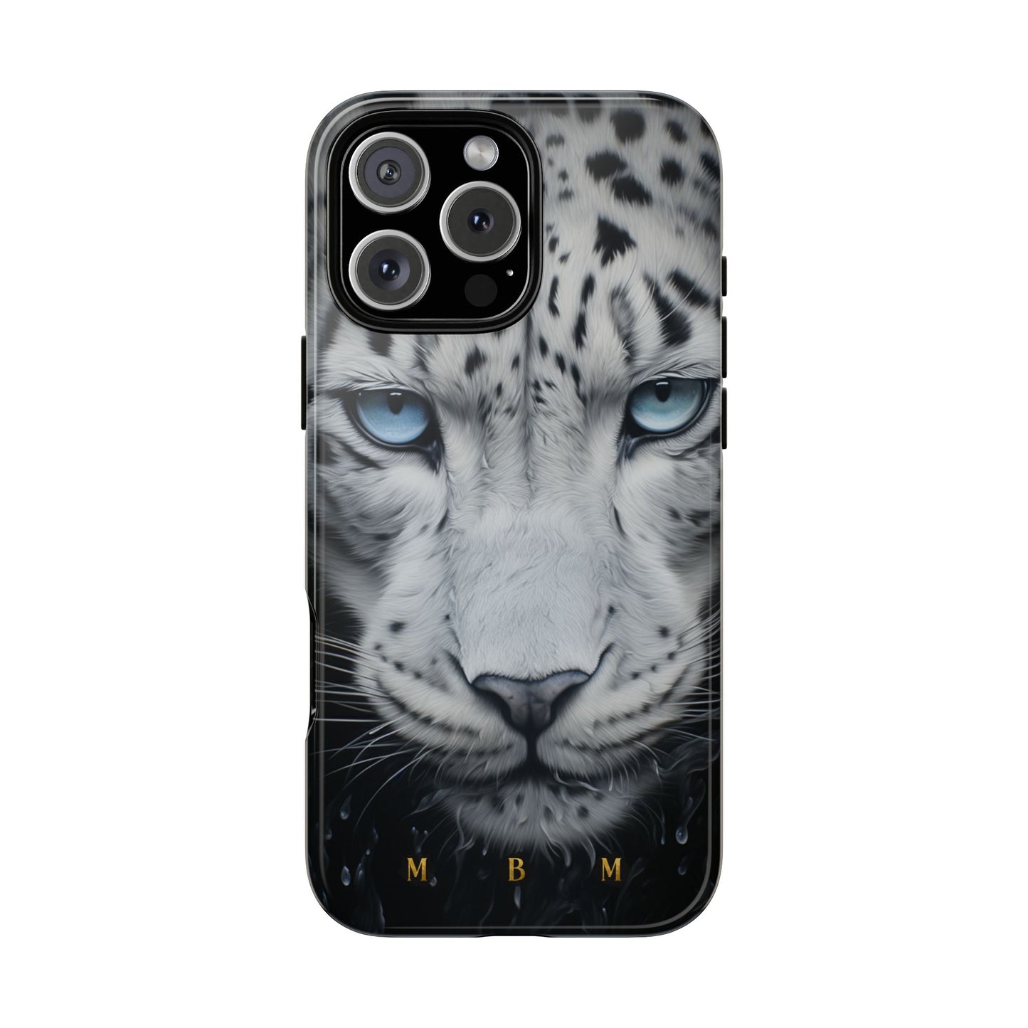 White Leopard iPhone Tough Case