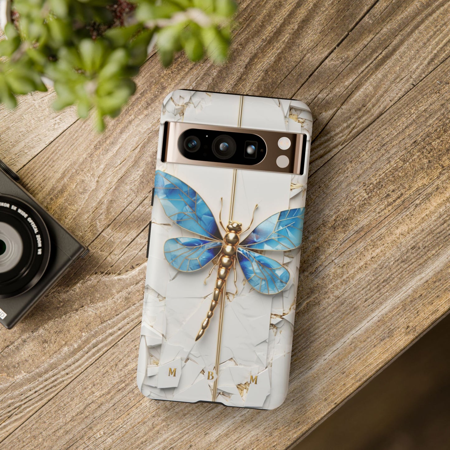 Dragonfly Blue Google Pixel Tough Case